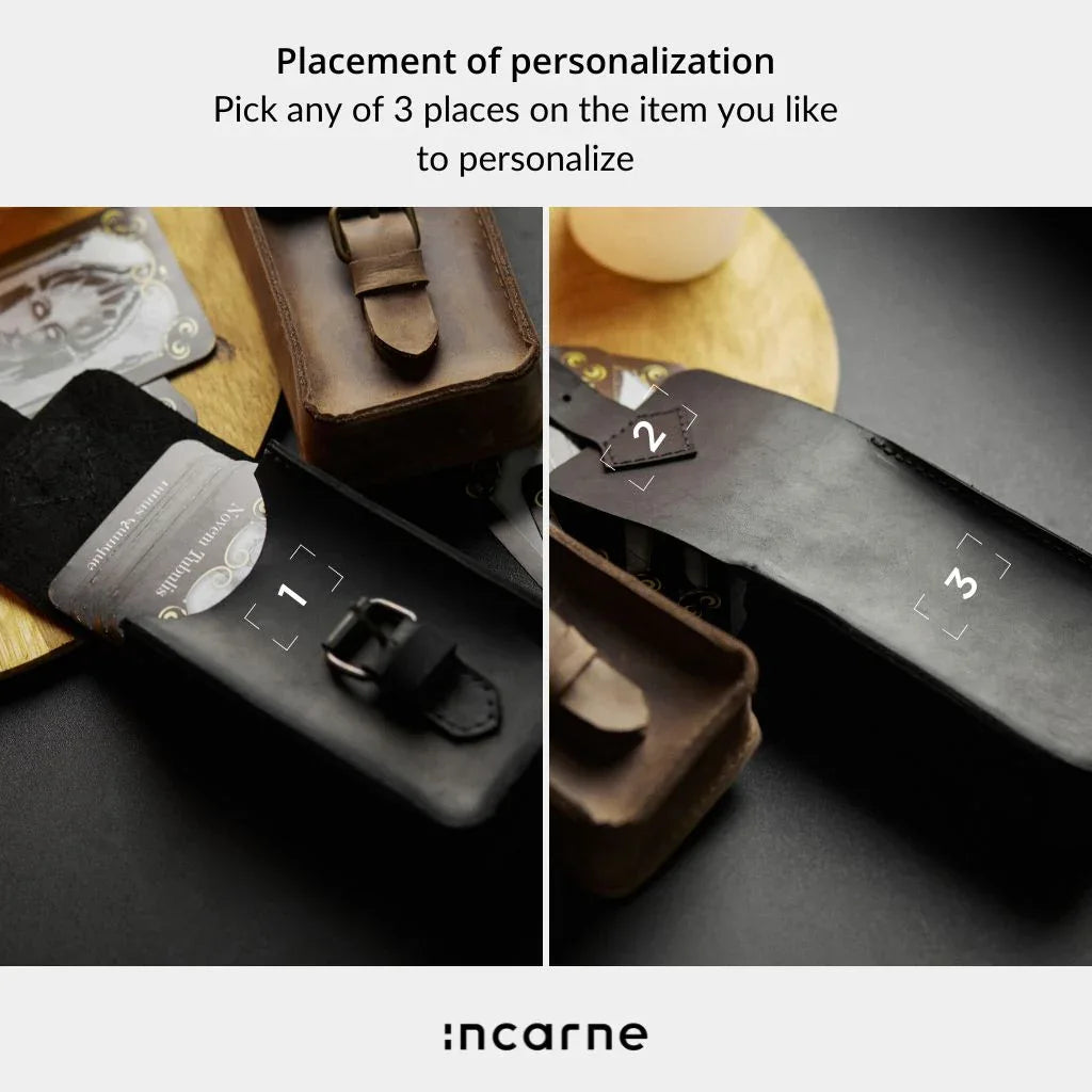 Leather Tarot Holder - INCARNEĀ® Global