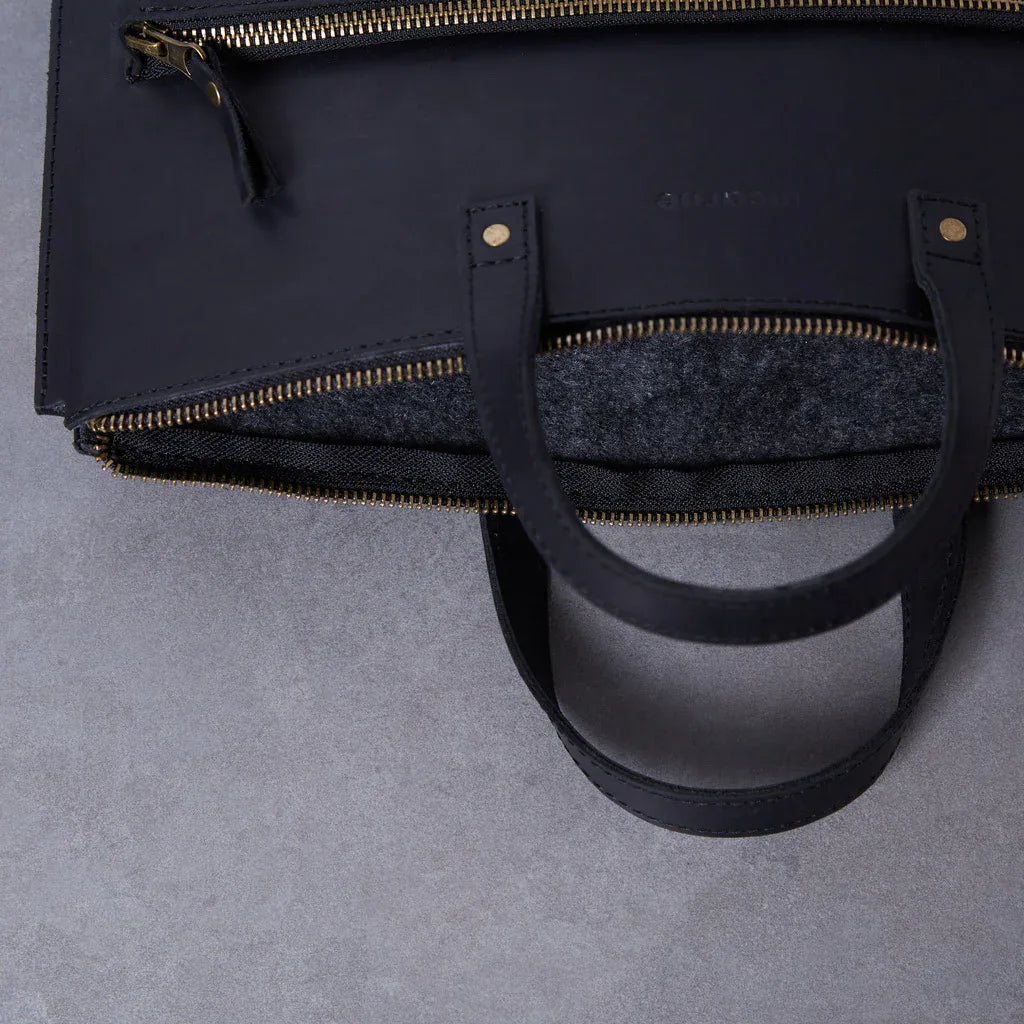 Brave Leather Laptop Sleeve - INCARNE® Global