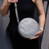 New Harley round crossbody bag in Gallant and Aksa leather