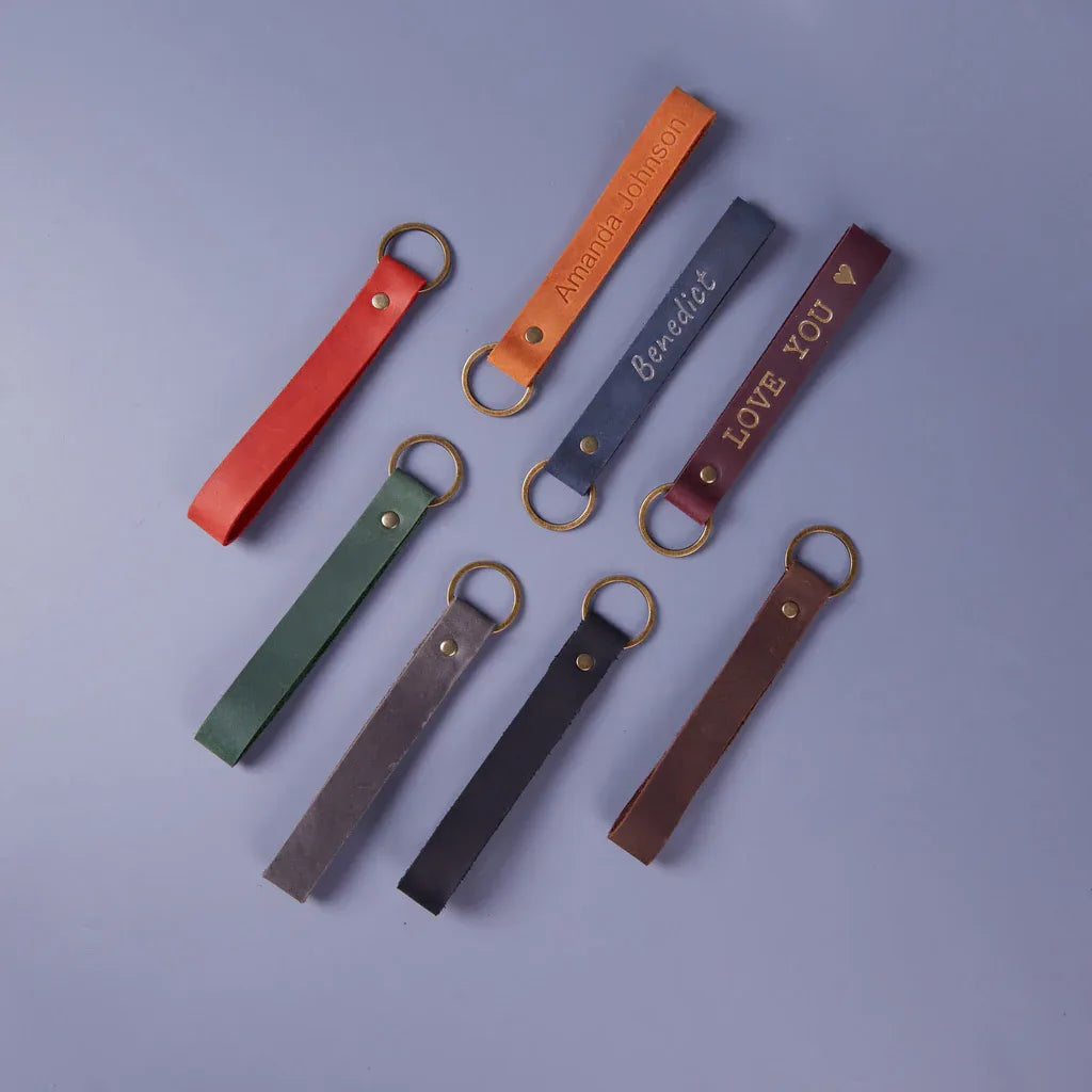 Minimalist Leather Keychain - INCARNE® Global