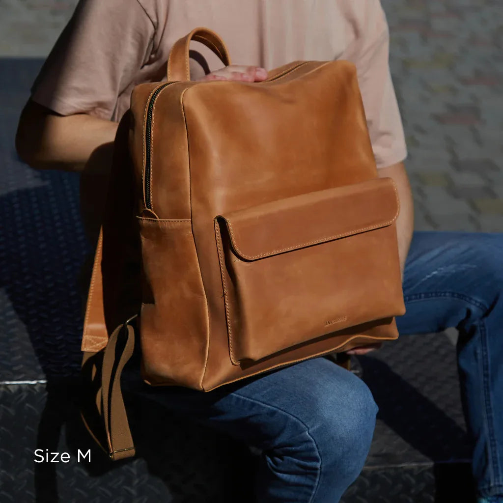 Leather backpack Factor - INCARNE® Global