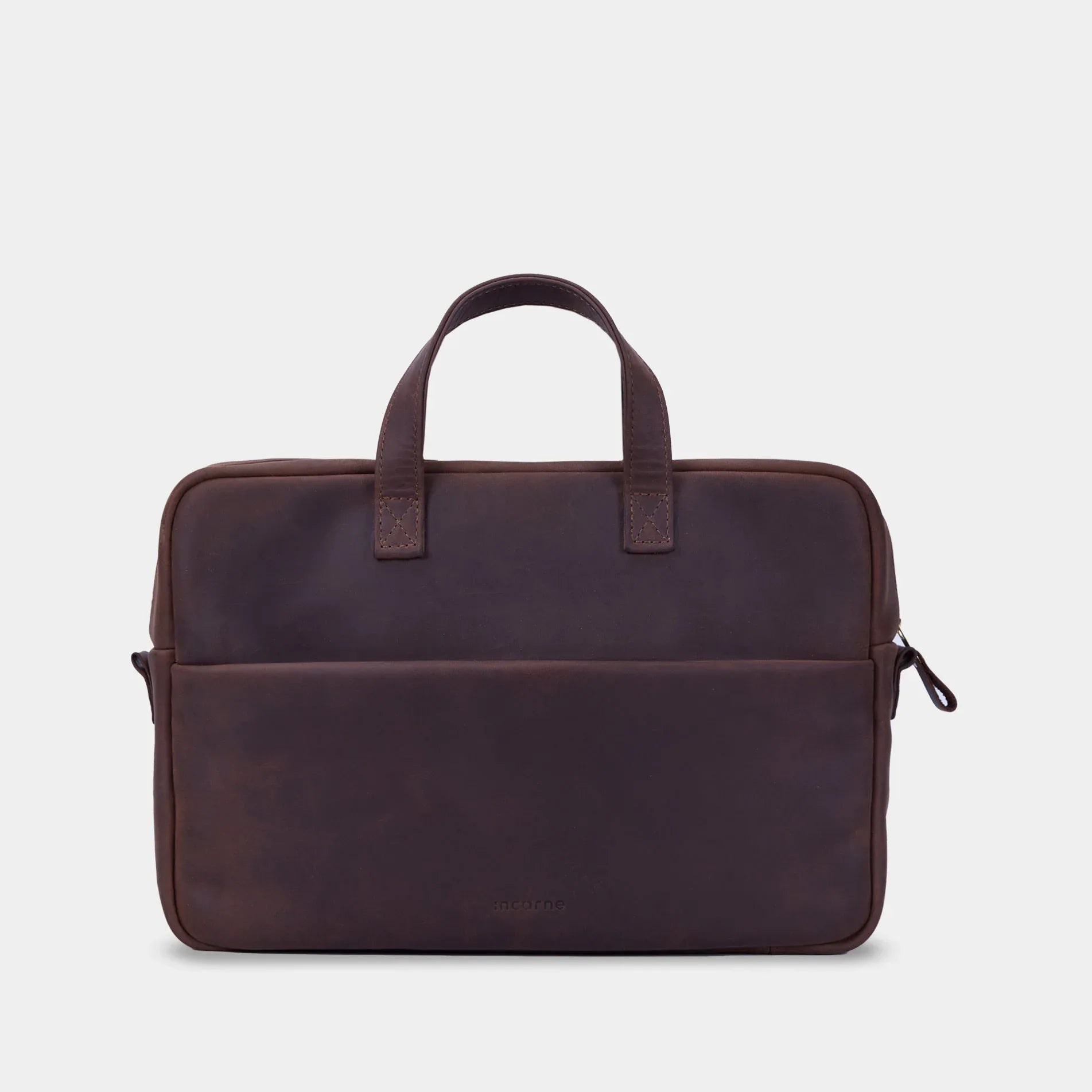 Brief Bag, Brown (vintage) - INCARNE® Global