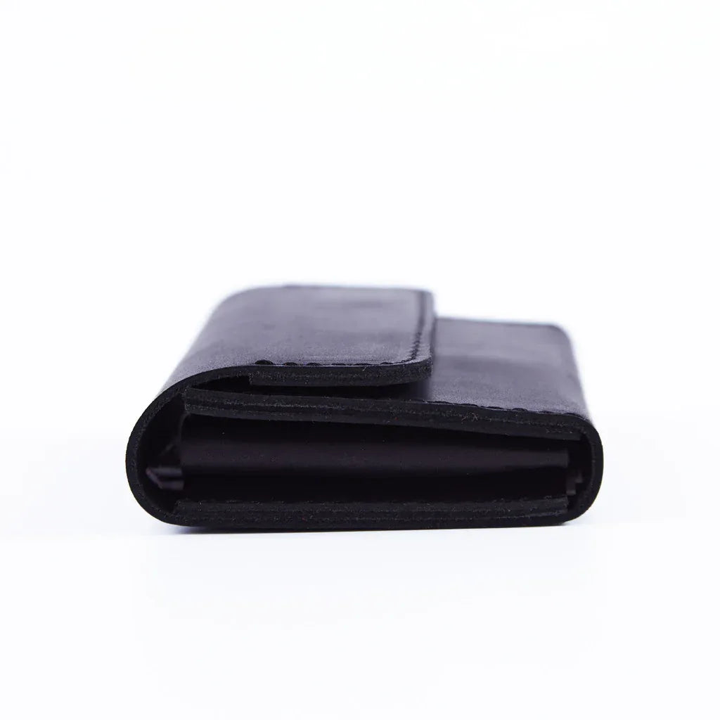 Lean compact wallet made of vintage leather - INCARNE® Global