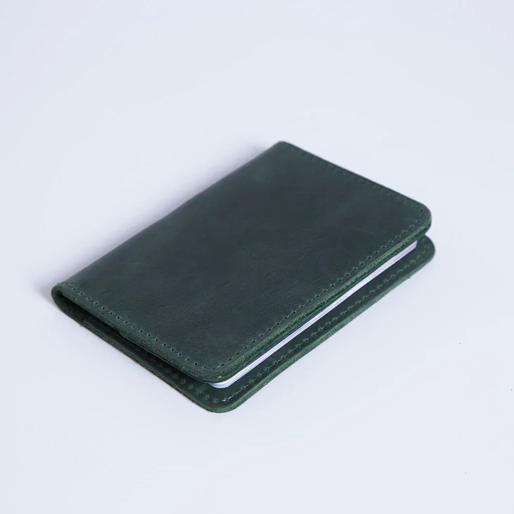 Passport Cover with Pockets Made from Vintage Leather - INCARNE® Global