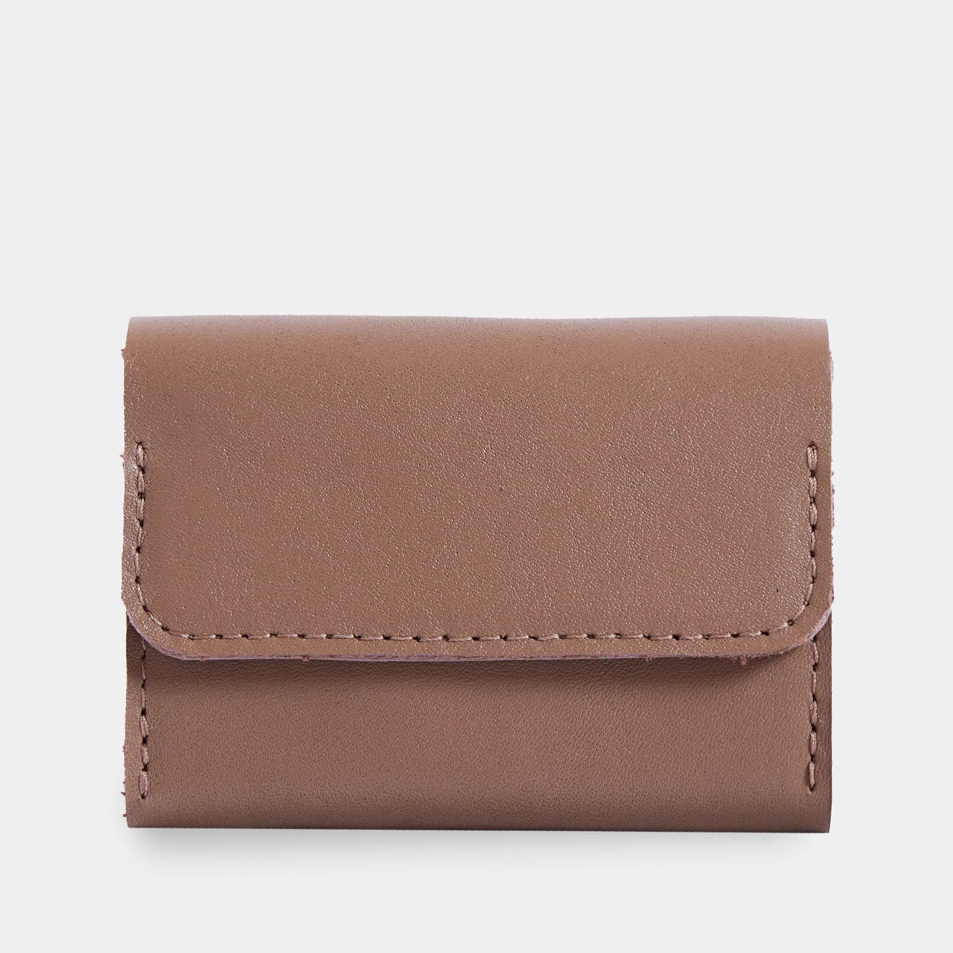 Lean compact wallet made of classic leather - INCARNE® Global