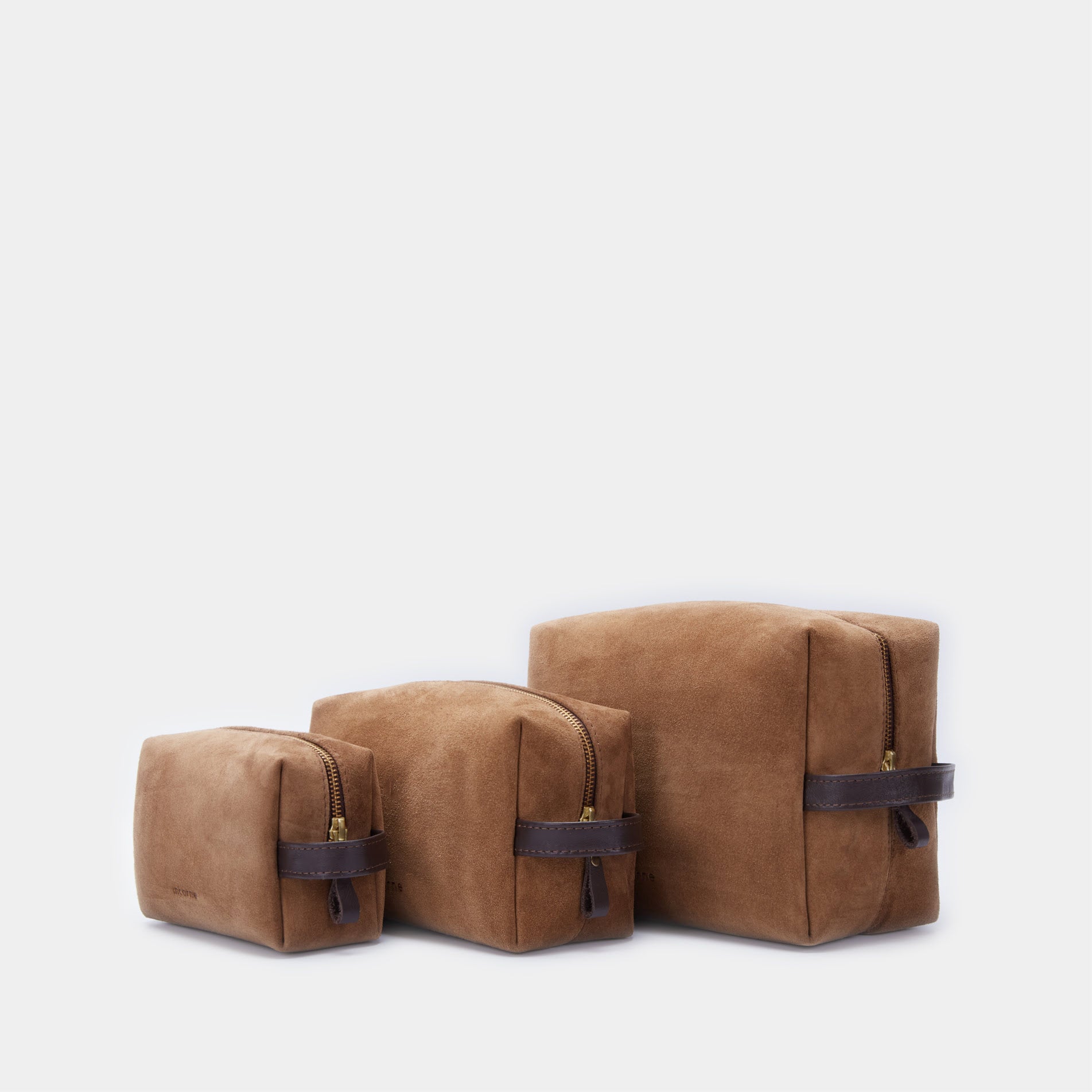 Mirage Medium Cosmetic Bag, Rust (velour)