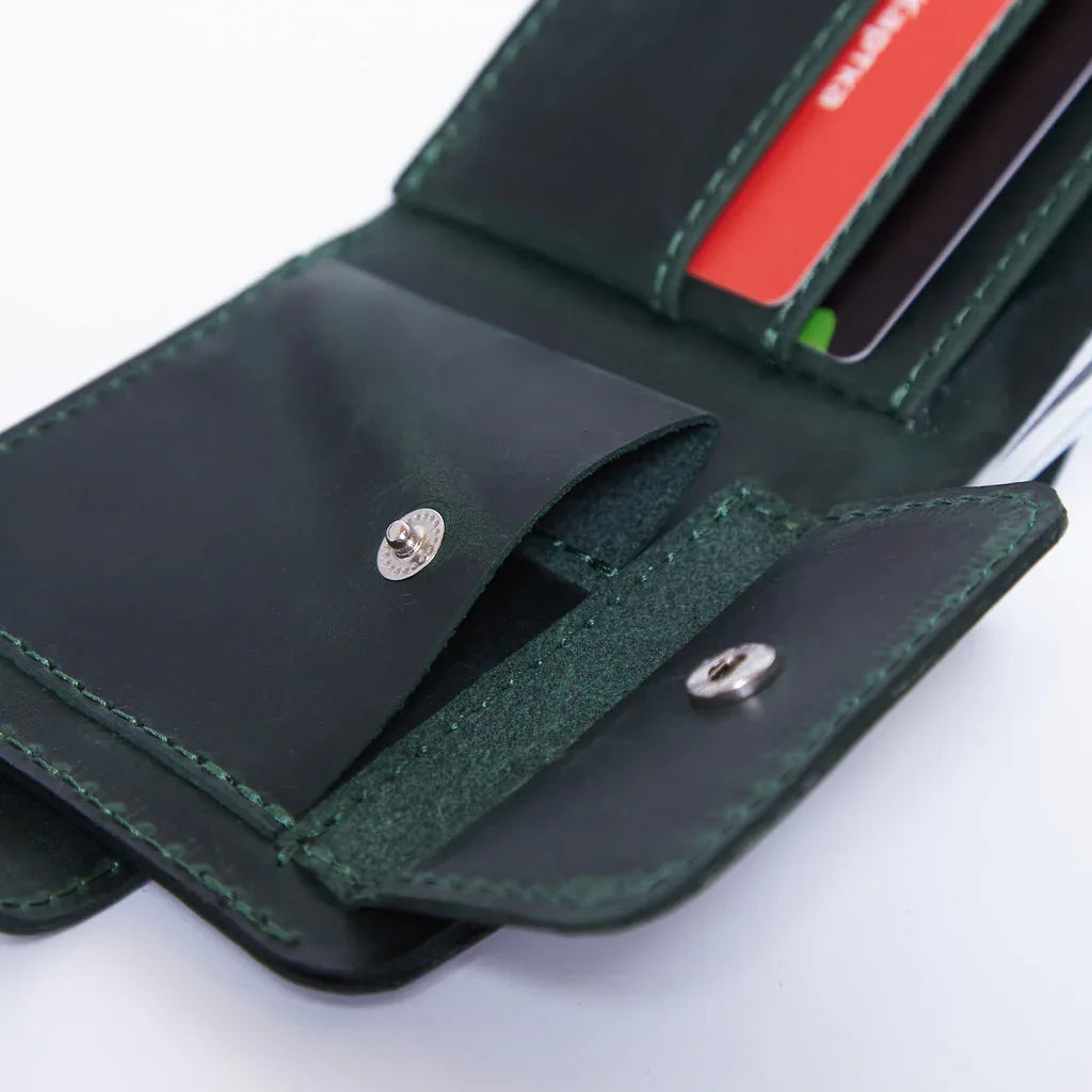 Mini Jack wallet made from vintage leather - INCARNE® Global