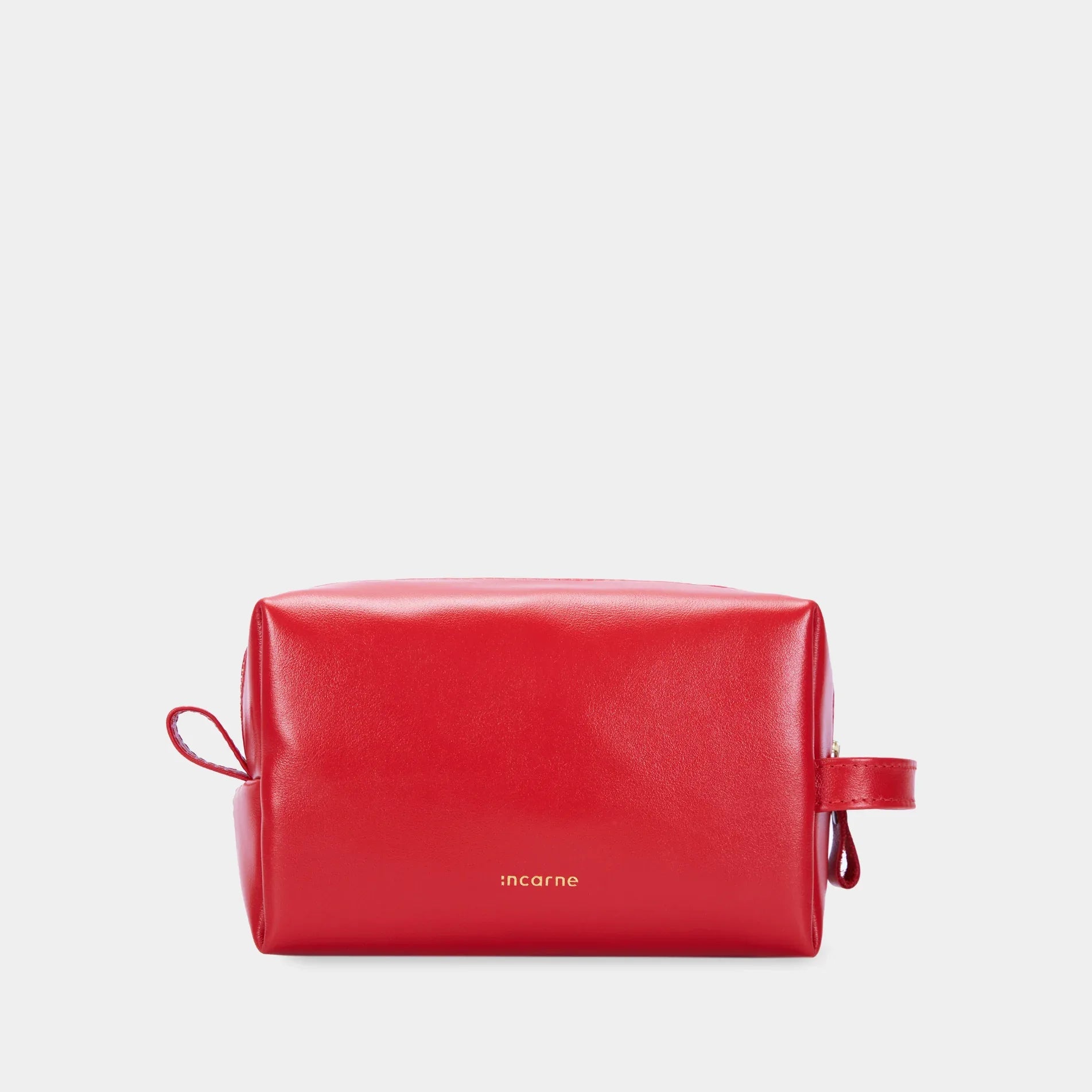 Mirage Medium Cosmetic Bag, red - INCARNE® Global