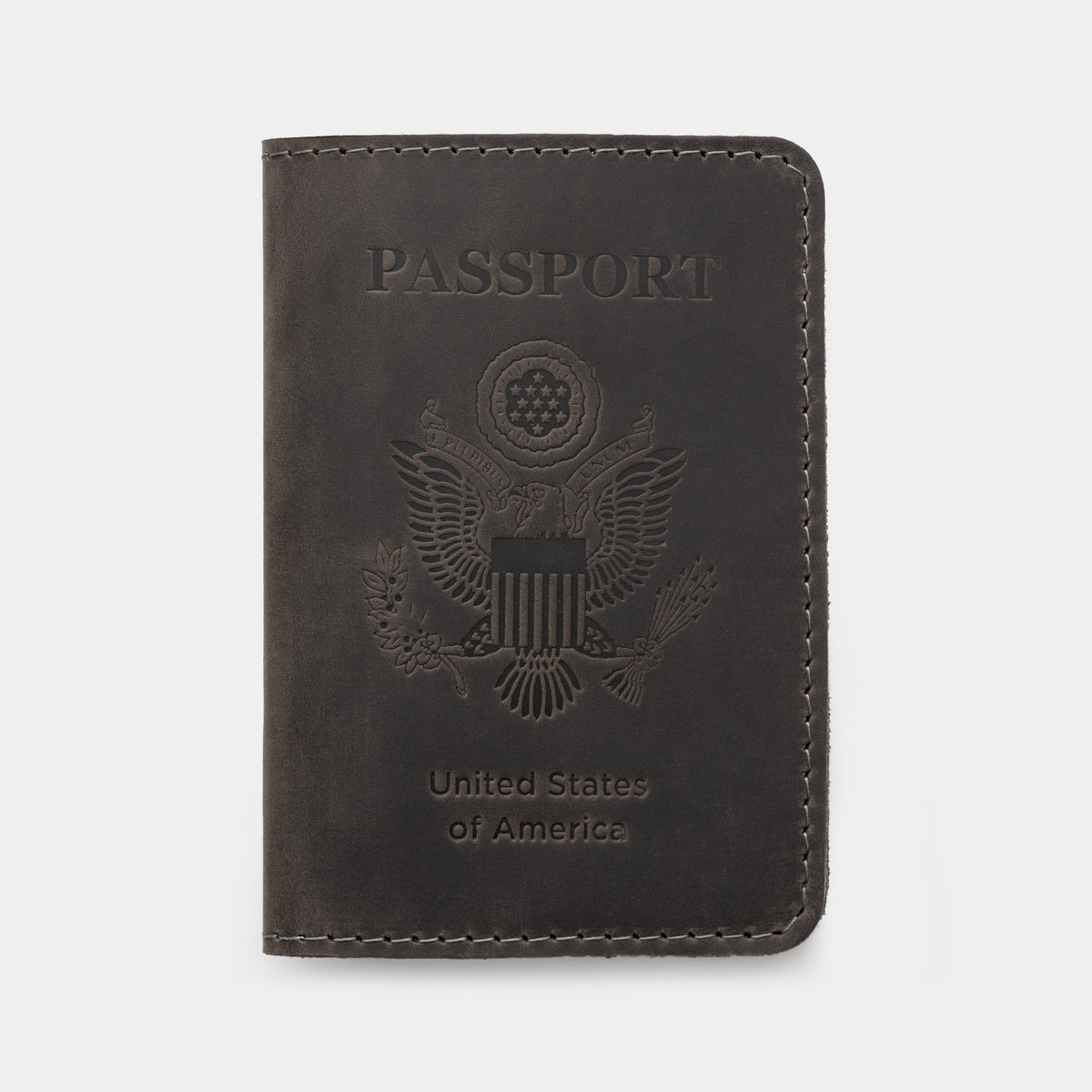 Reisepasshülle mit dem Nationalsymbol der Vereinigten Staaten