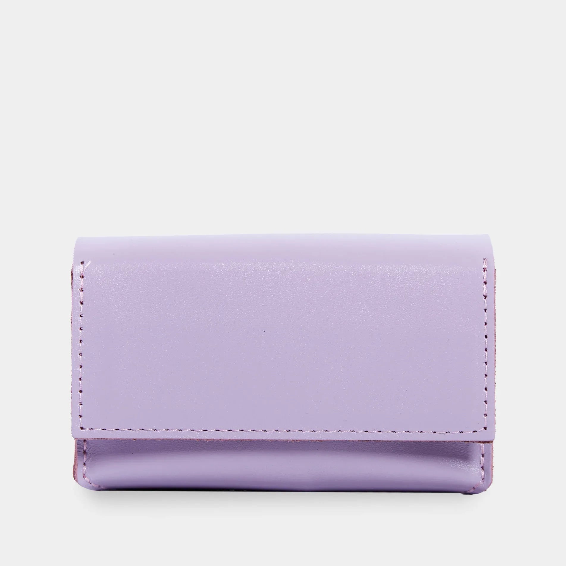 Horizontal tarot bag with magnetic clasp made from classic leather - INCARNEĀ® Global