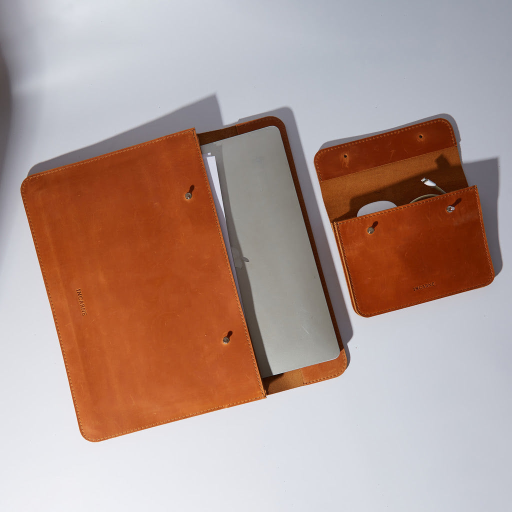 Geschenkset: Neat Laptoptasche + Keep Kabel-Organizer