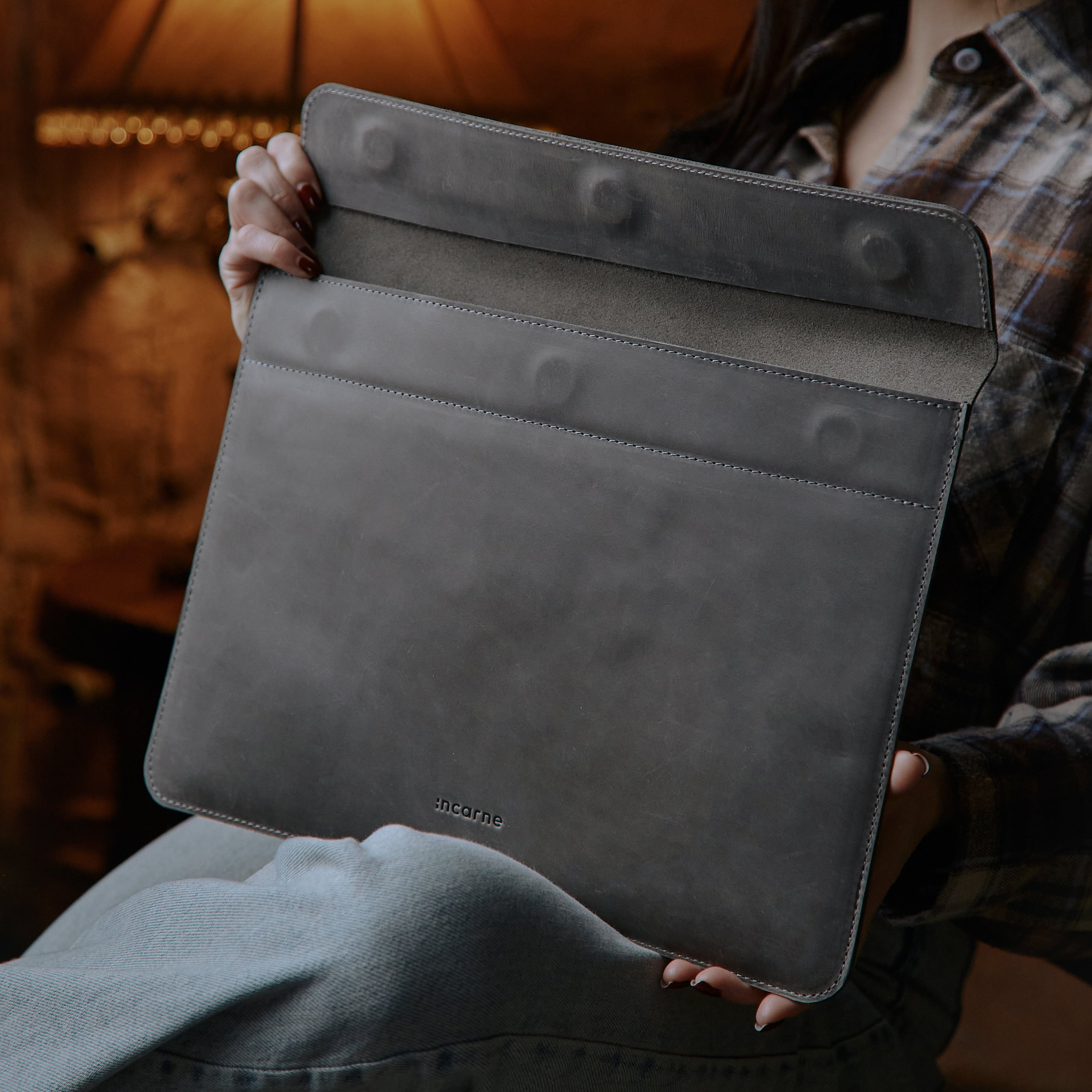 Klouz Laptop Sleeve, Gray (vintage)