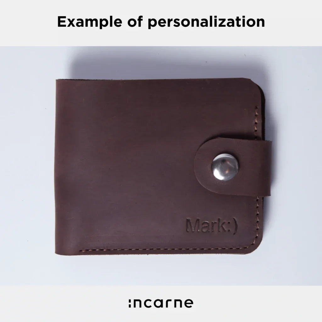 Mini Leather Wallet - INCARNE® Global