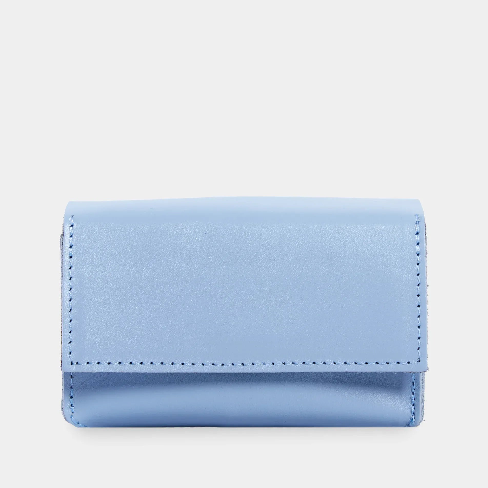 Horizontal tarot bag with magnetic clasp made from classic leather - INCARNEĀ® Global