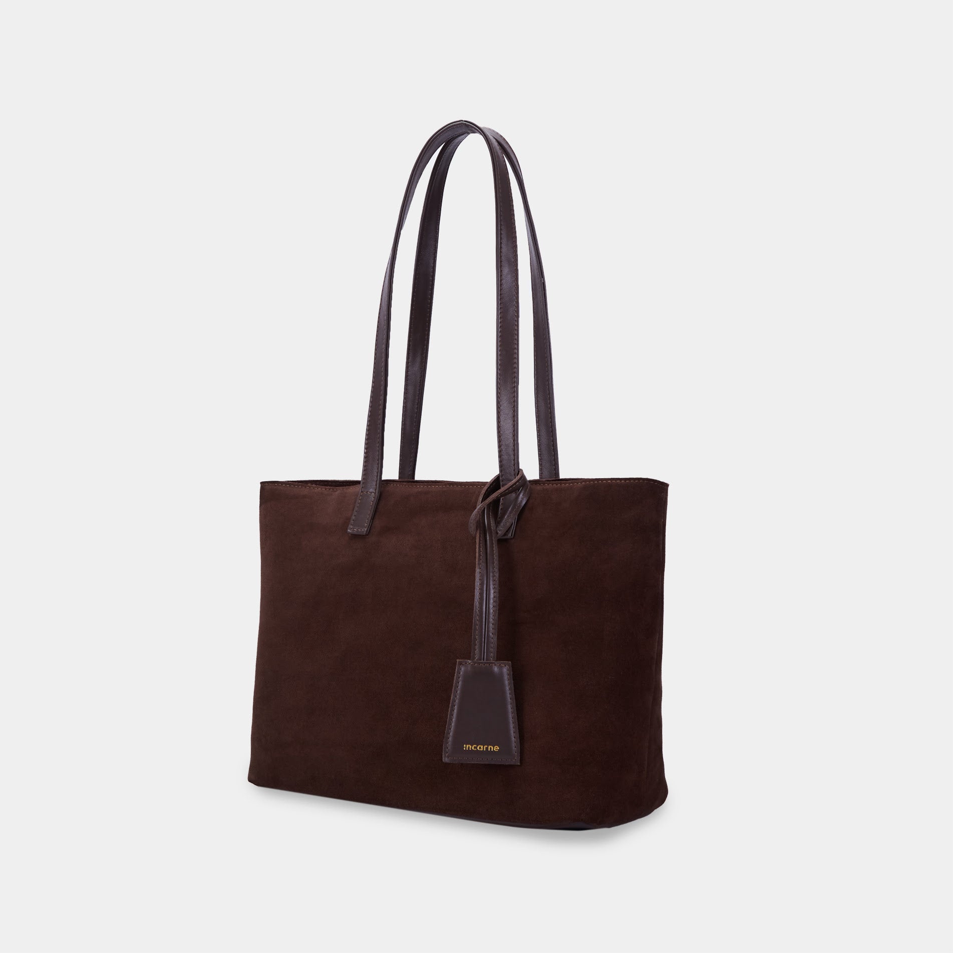 Emeli Bag, Brown (velour)