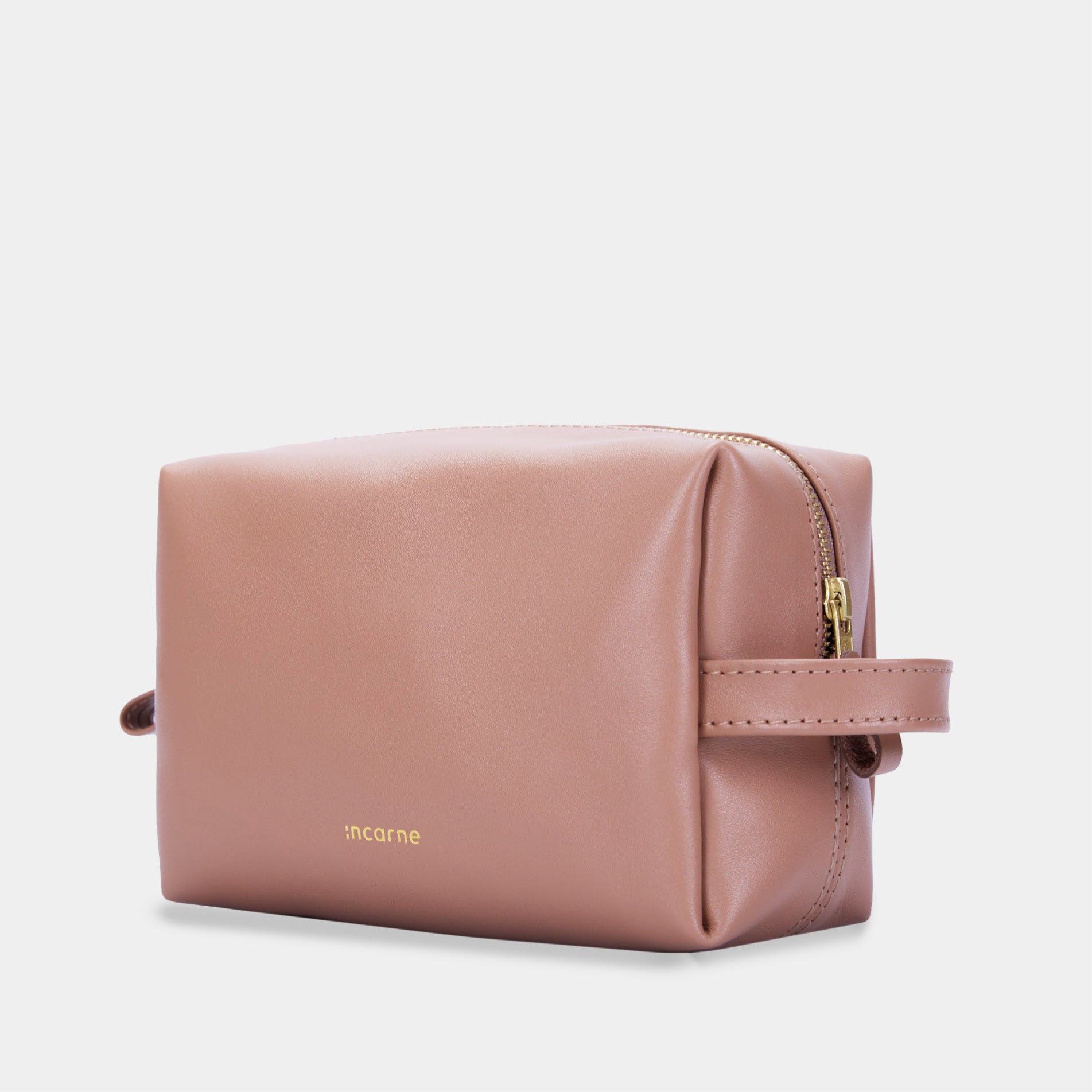 Mirage Small Cosmetic Bag, mocha