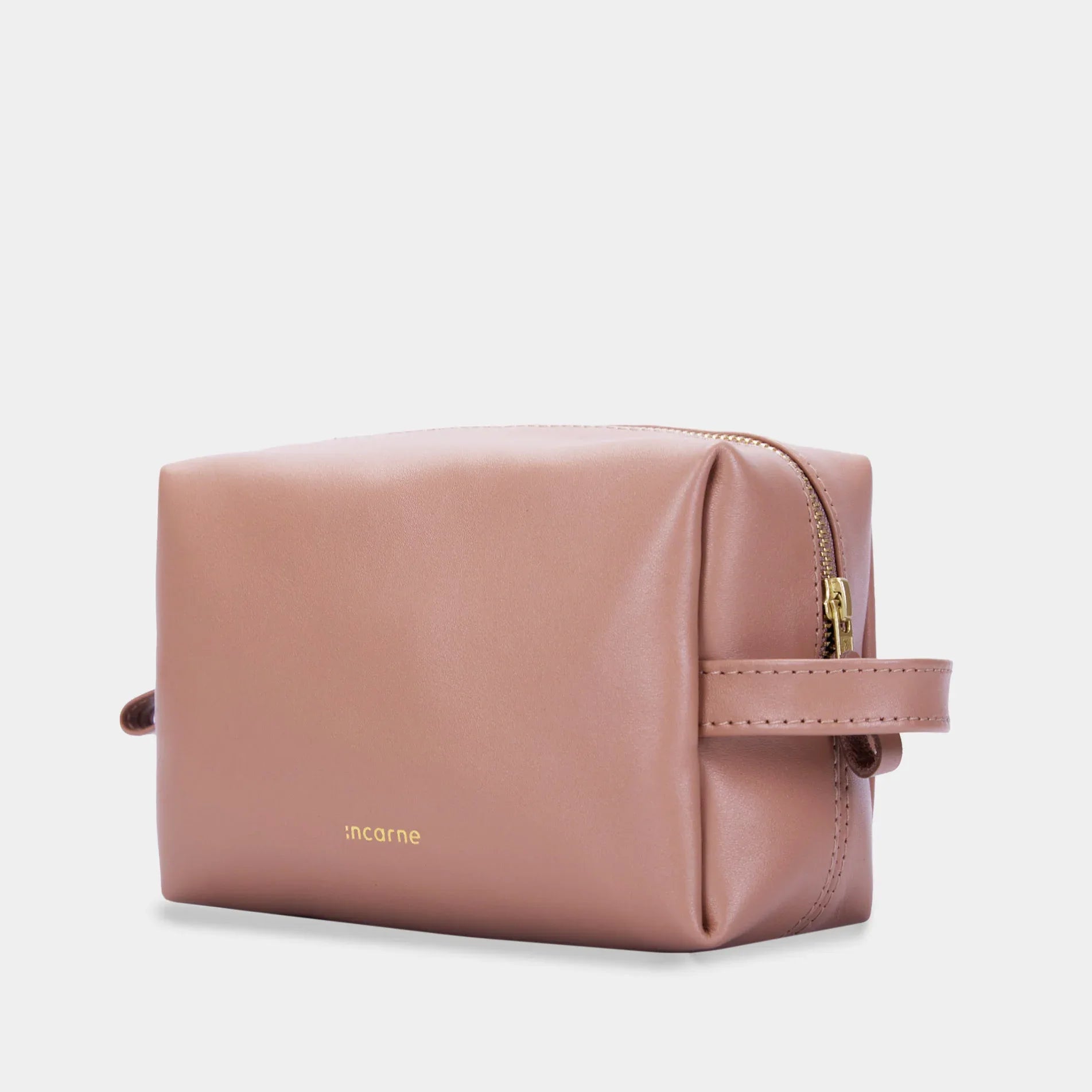 Mirage Large Cosmetic Bag, mocha - INCARNE® Global