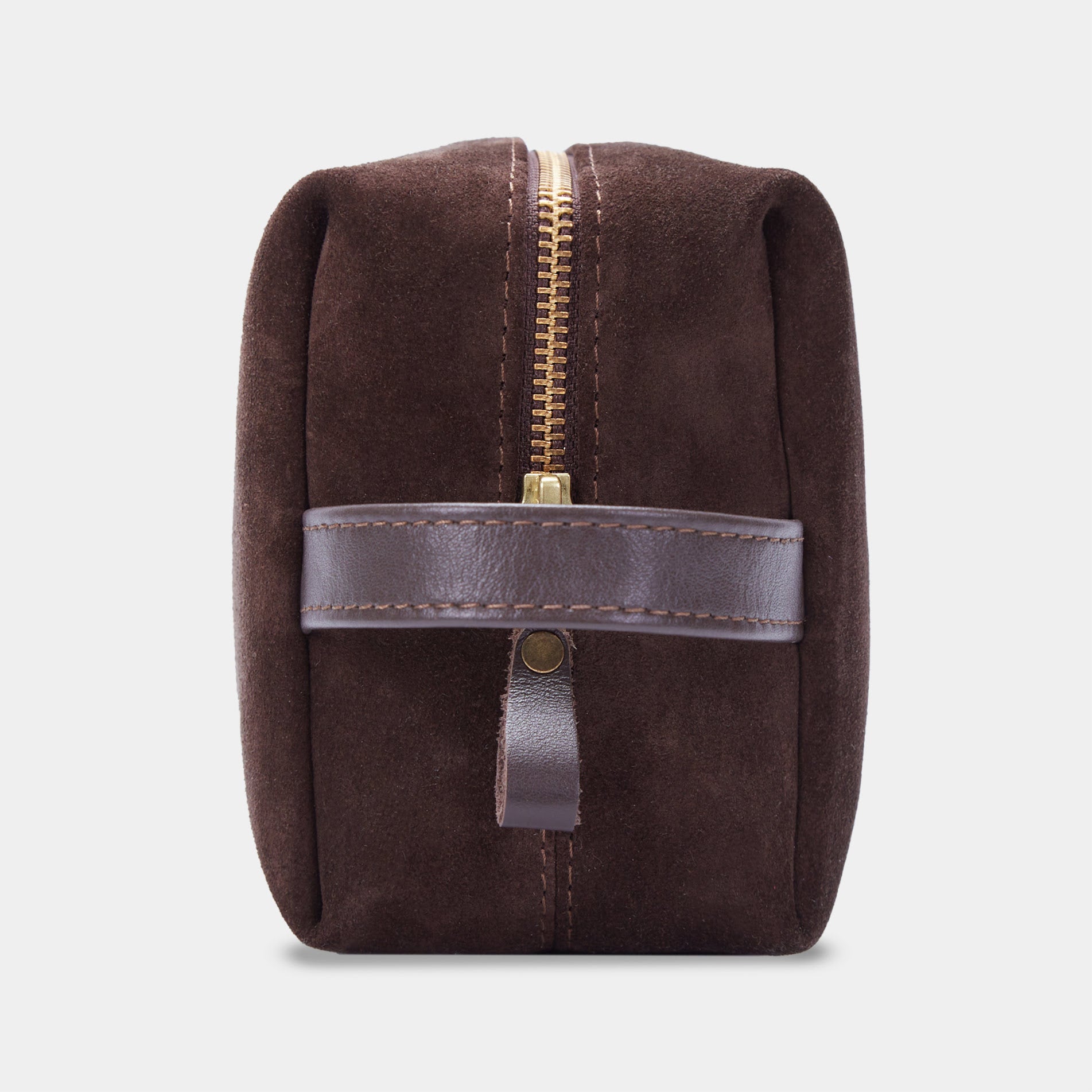 Mirage Small Cosmetic Bag, Brown (velour)