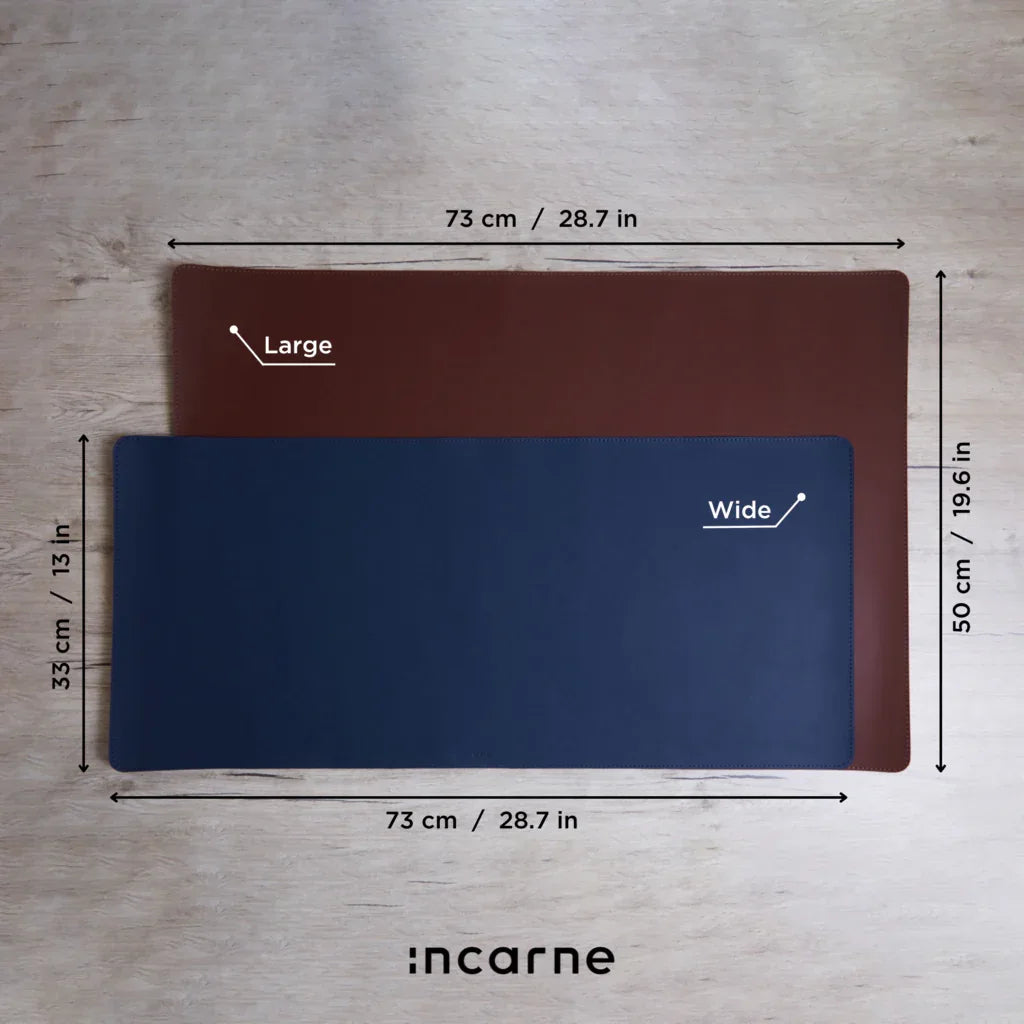 ProDesk classic leather desk pad - INCARNE® Global