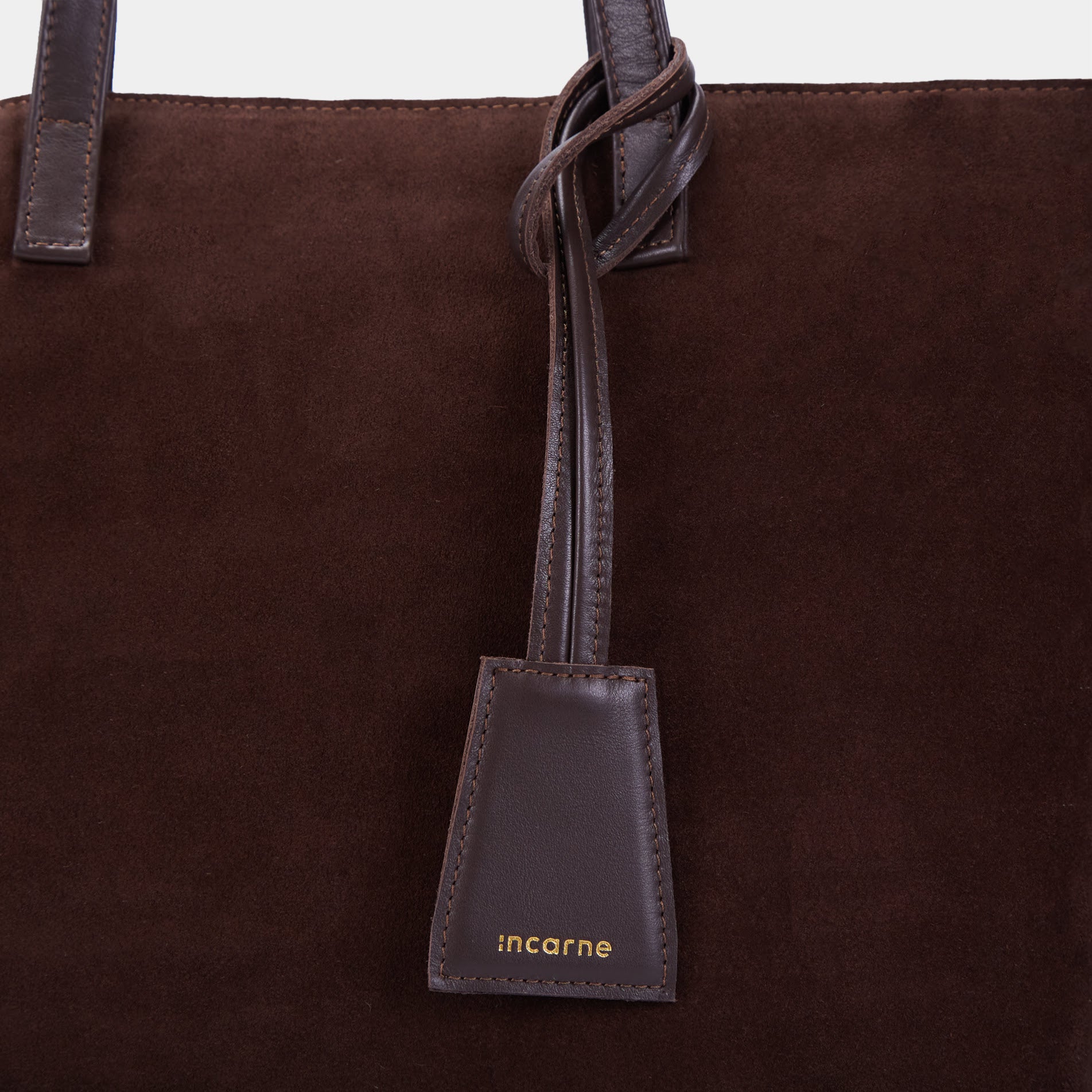 Emeli Bag, Brown (velour)