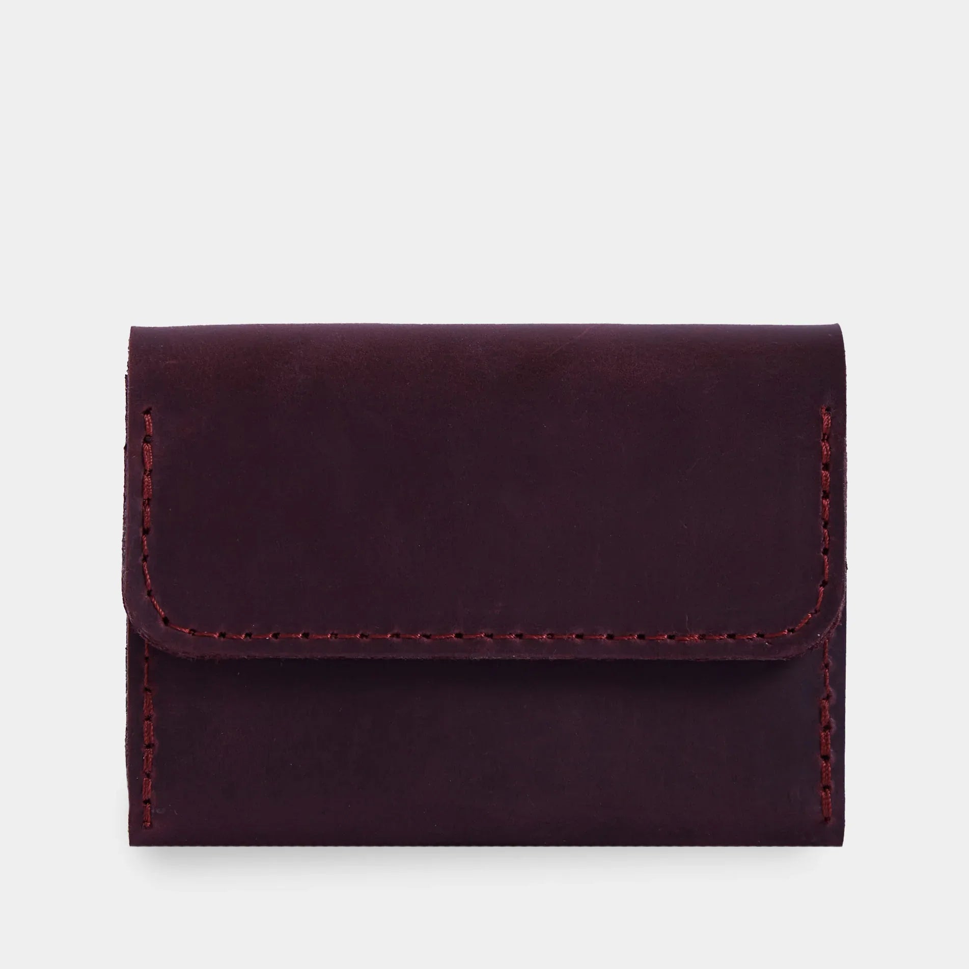 Lean compact wallet made of vintage leather - INCARNE® Global