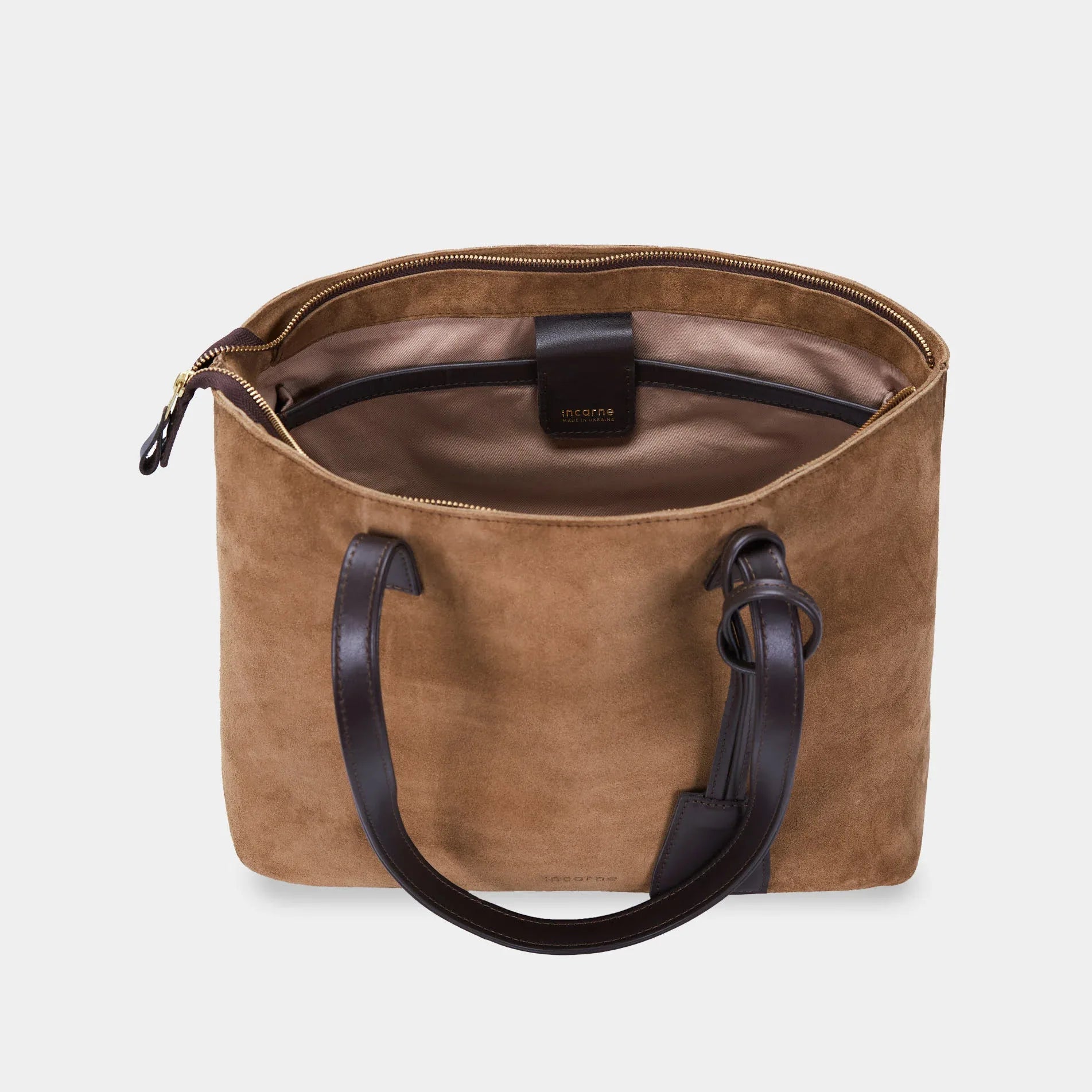Emeli Bag, Rust (velour) - INCARNE® Global
