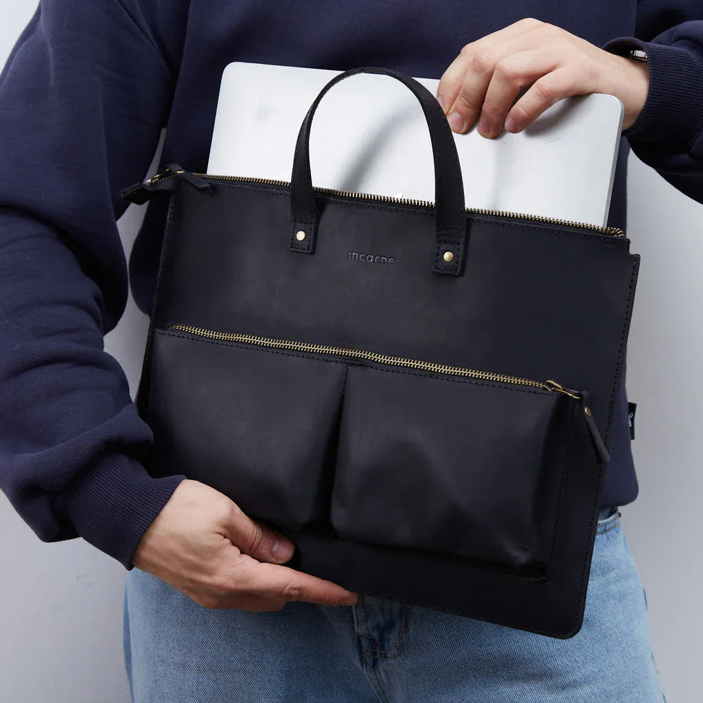 Brave Leather Laptop Sleeve - INCARNE® Global