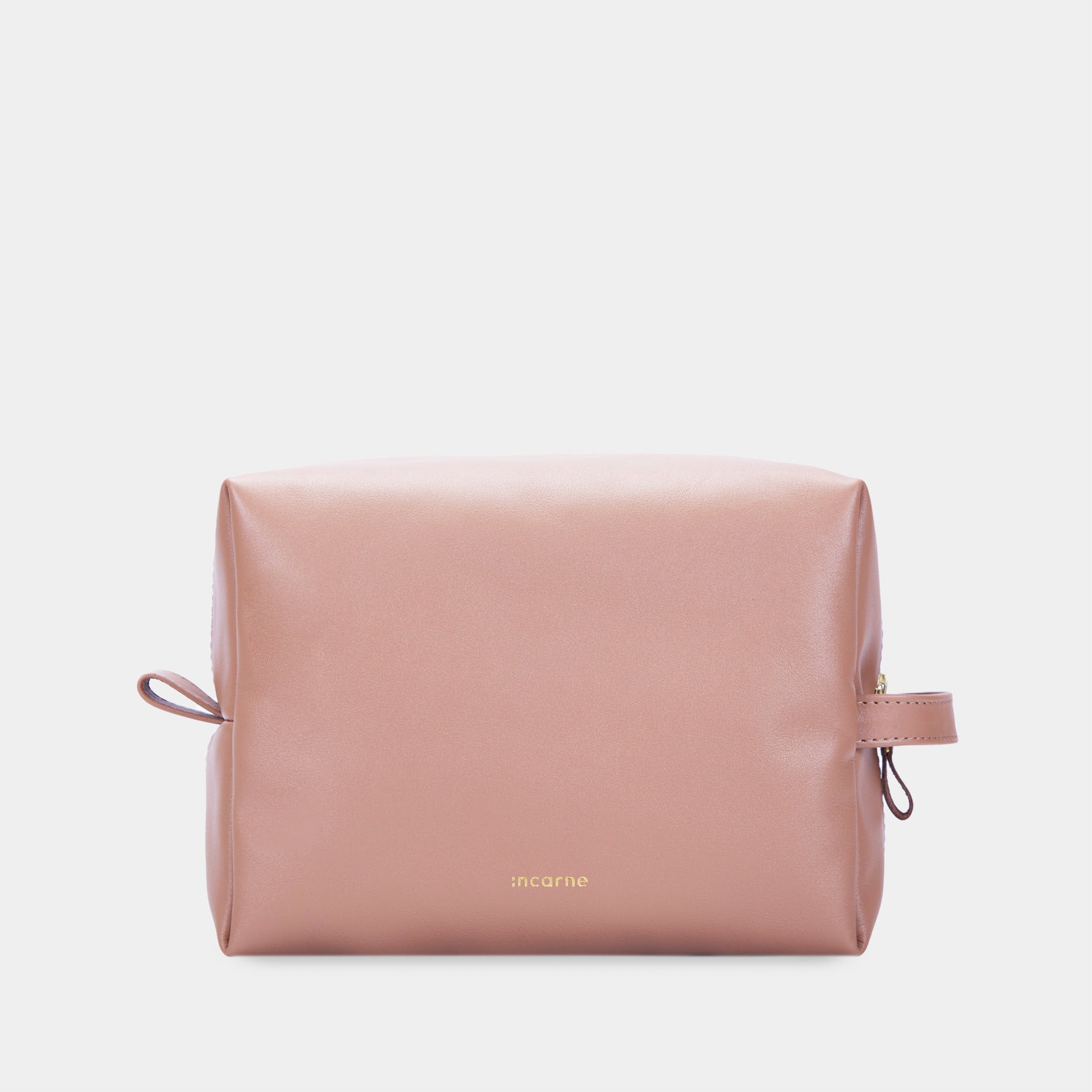 Mirage Large Cosmetic Bag, mocha