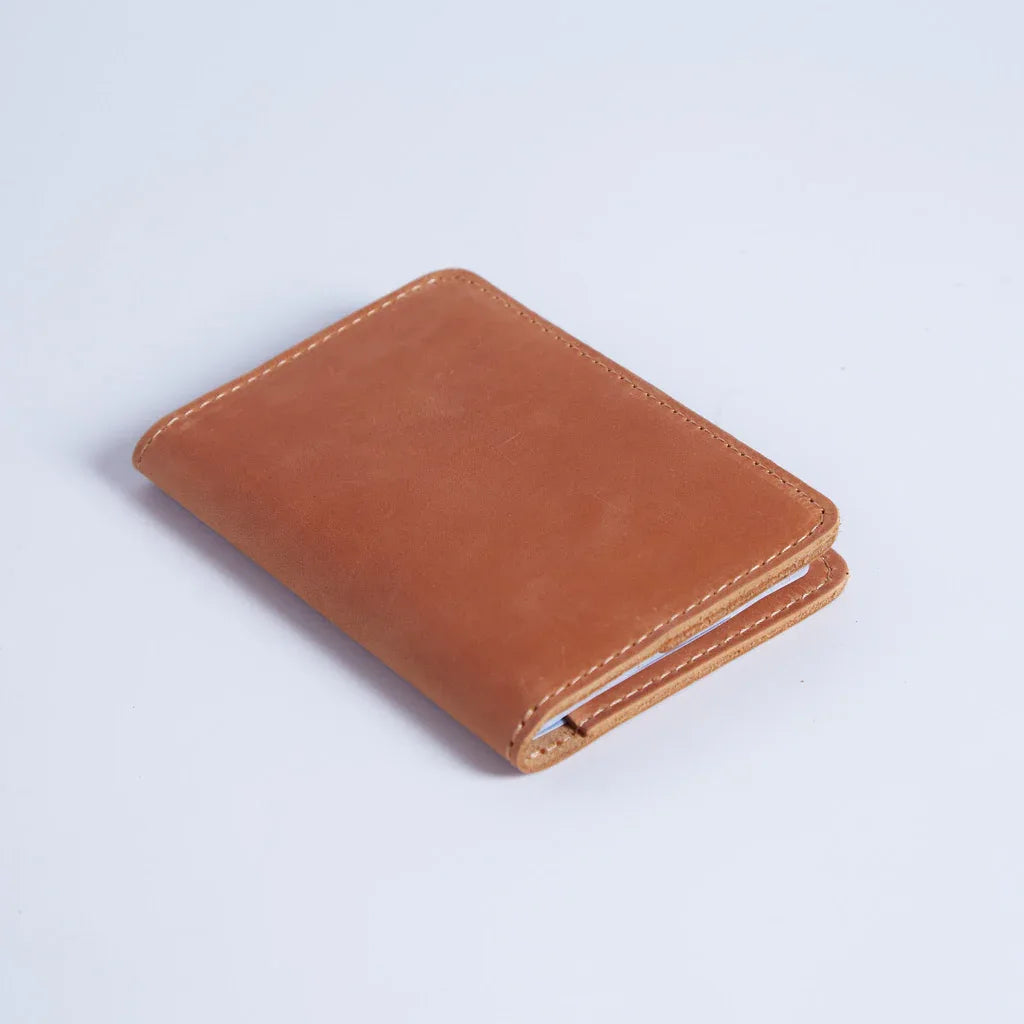 Passport Cover with Pockets Made from Vintage Leather - INCARNE® Global