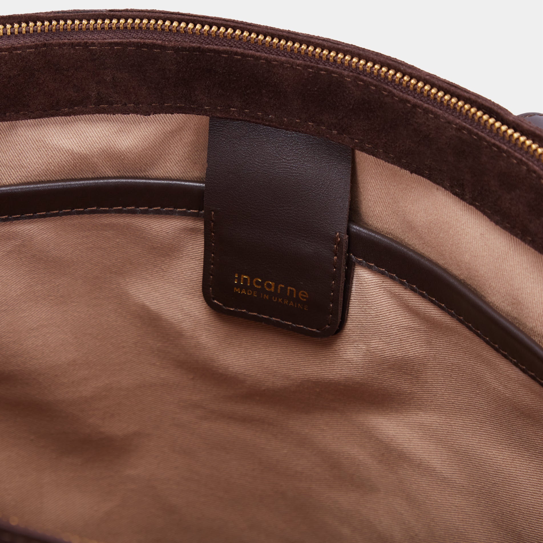 Emeli Bag, Brown (velour)