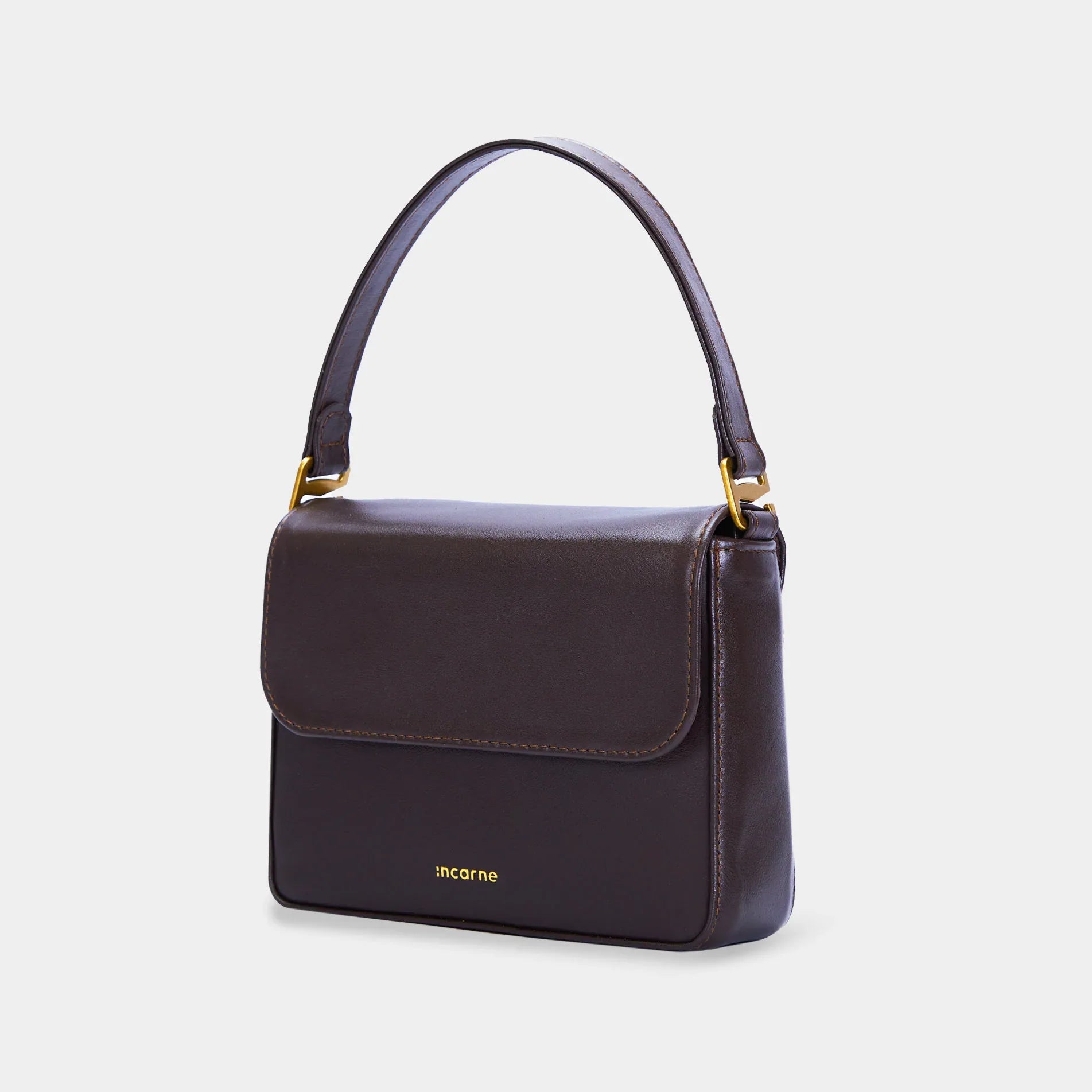 Fancy Women's Bag, Chocolate - INCARNE® Global