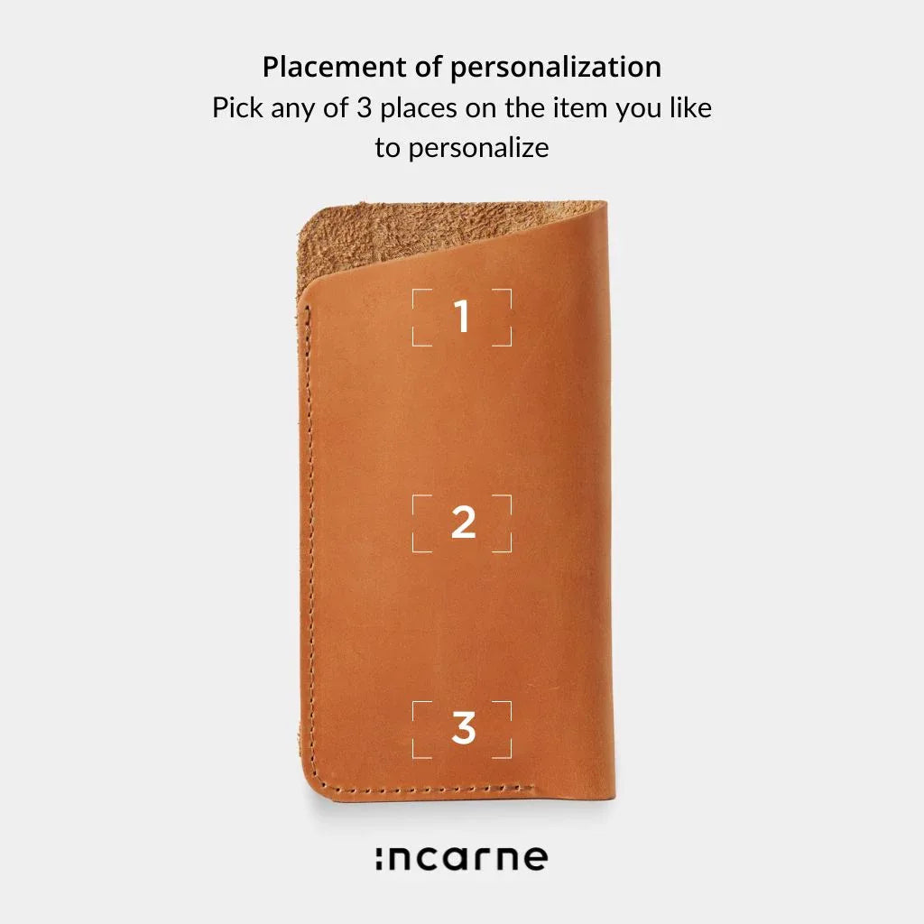 Catch Leather Eyeglass Case - INCARNEĀ® Global