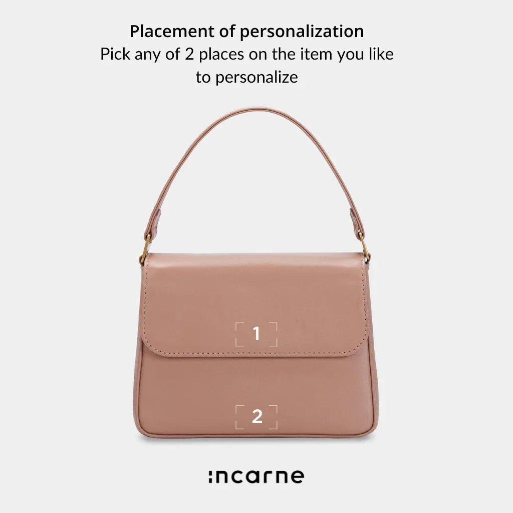 Fancy Women's Bag, Latte - INCARNE® Global