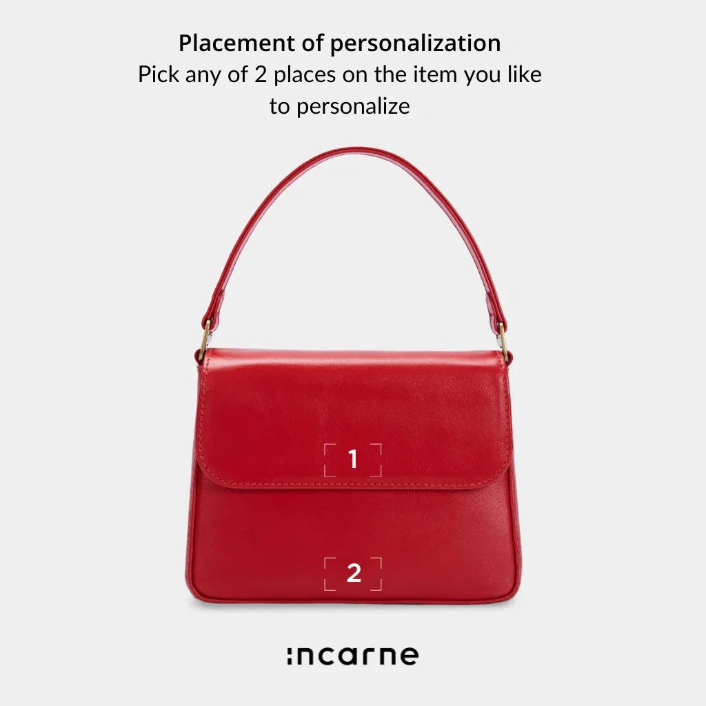 Fancy Women's Bag, Red - INCARNE® Global