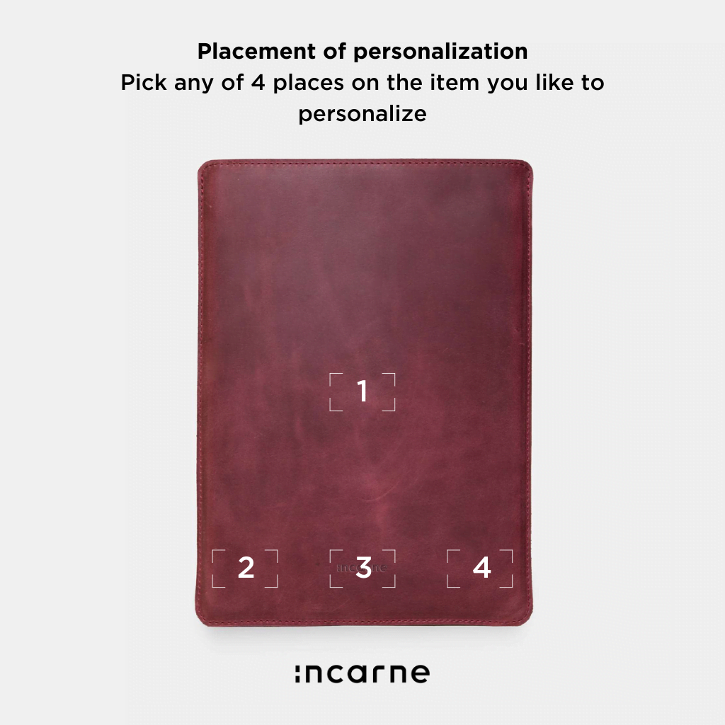 Free Port Plus Leather tablet sleeve with felt lining