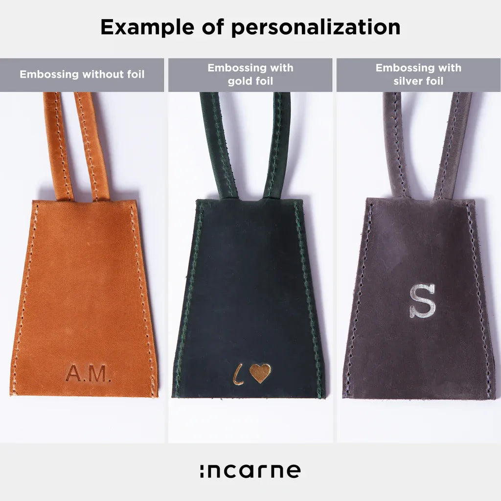 Home key holder made from genuine vintage leather - INCARNEĀ® Global
