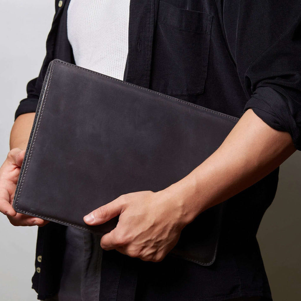 Free Port Plus Leather tablet sleeve with felt lining