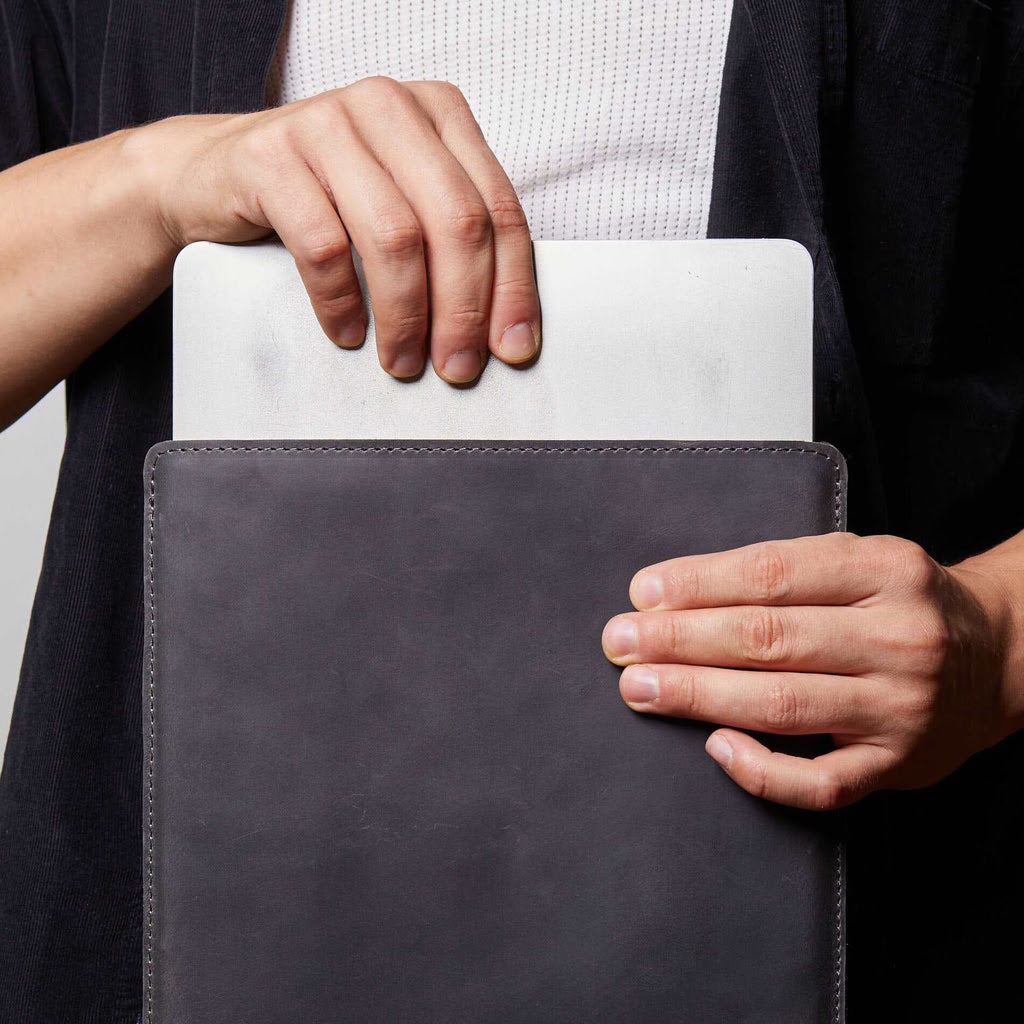 Free Port Plus Leather tablet sleeve with felt lining