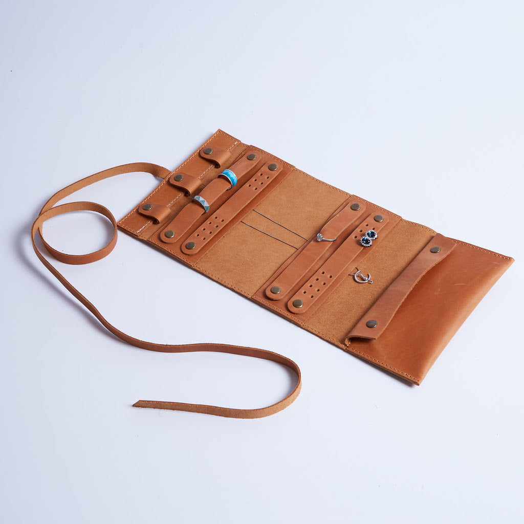 Schmuck-Organizer aus Leder Beauty Weekend