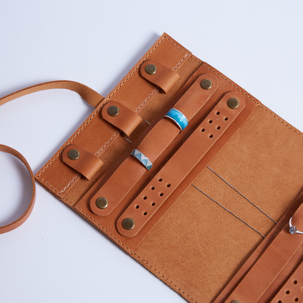 Schmuck-Organizer aus Leder Beauty Weekend