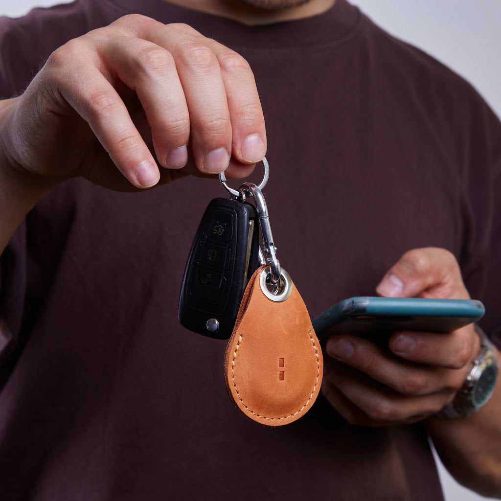 Key Tag Leather Case for Apple AirTag