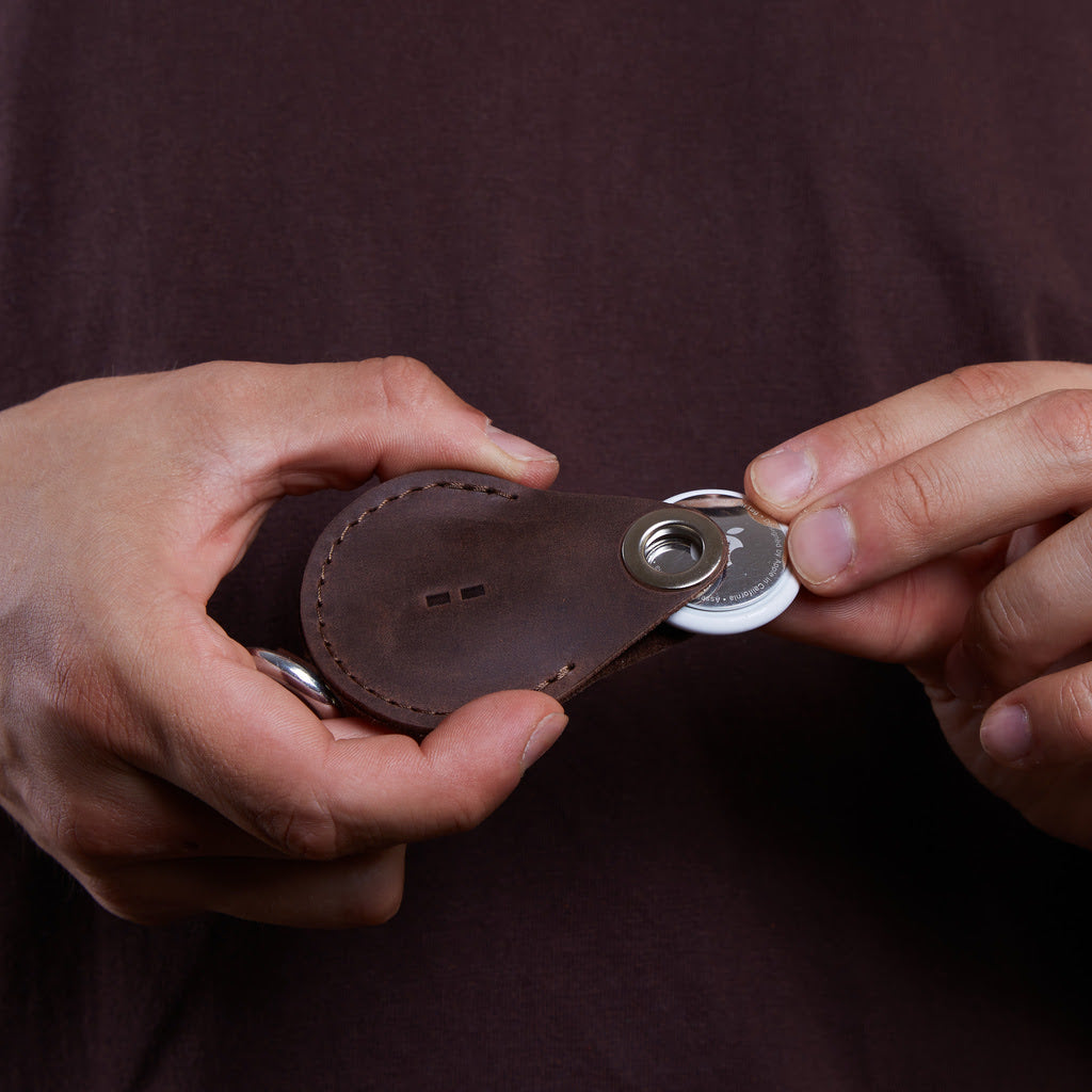 Key Tag Leather Case for Apple AirTag