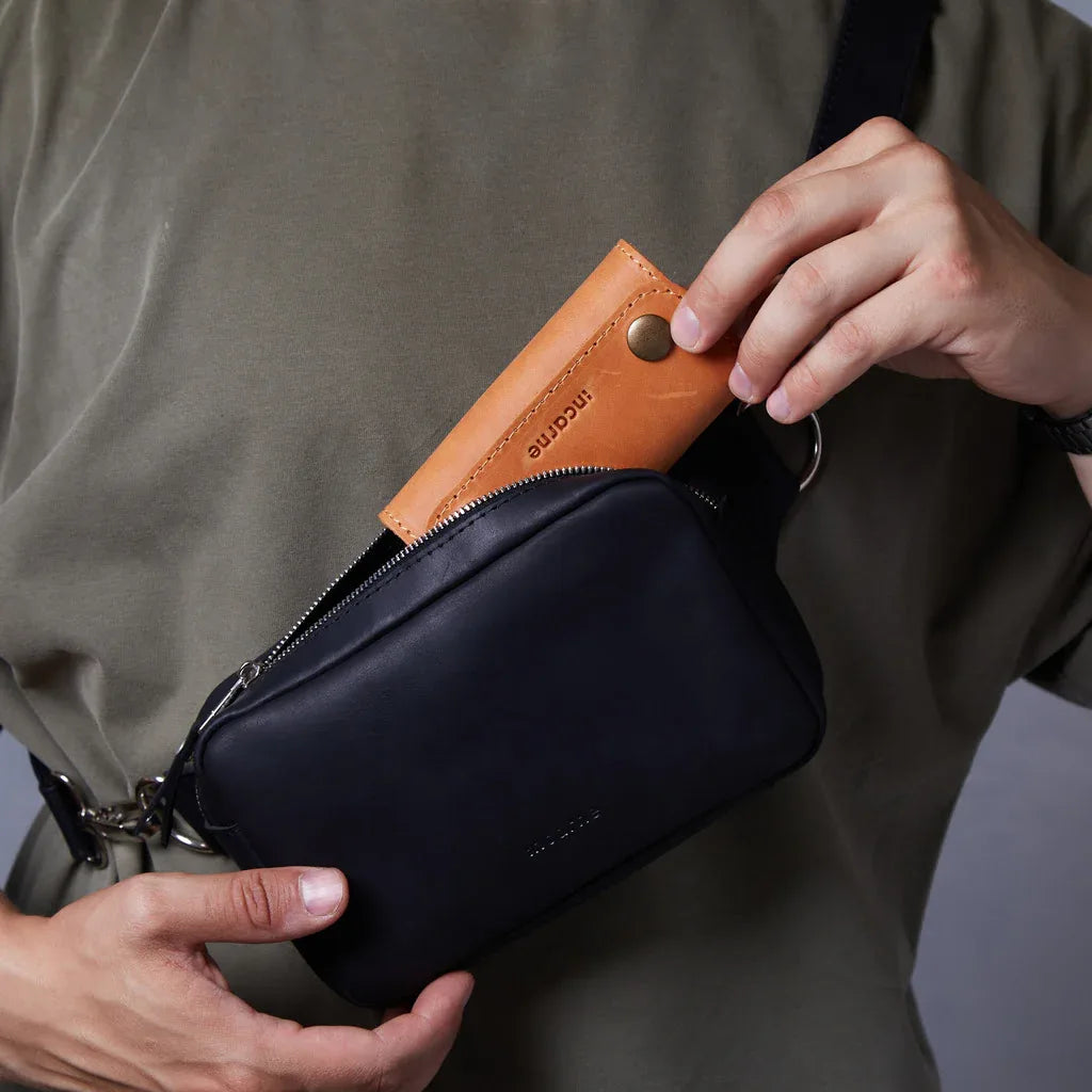 Woody Leather Key Case - INCARNE® Global