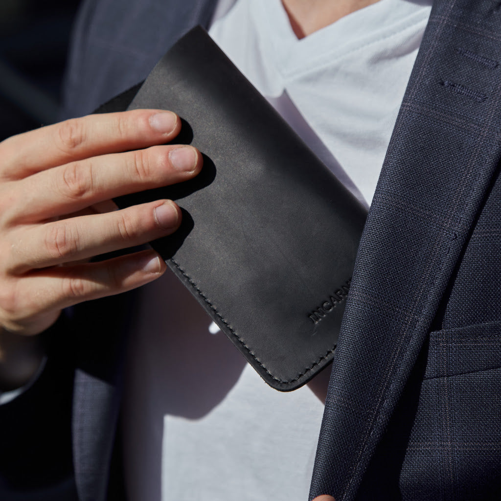 Catch Leather Eyeglass Case