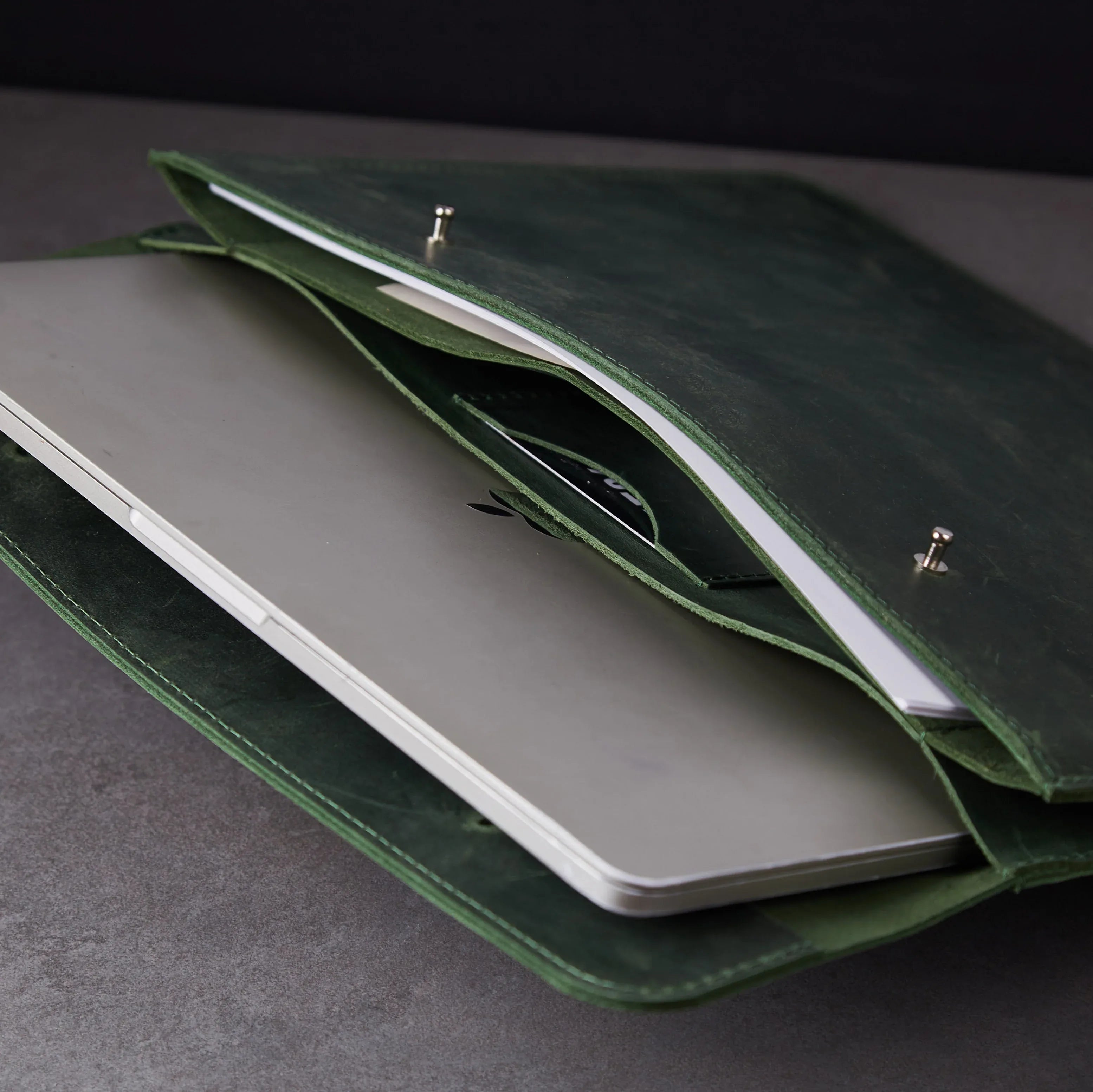 Neat Laptop Sleeve, Green (vintage) - INCARNE® Global