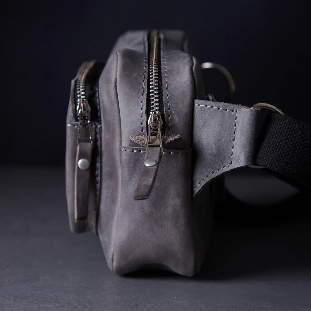 Couple Leather Bum Bag - INCARNEĀ® Global