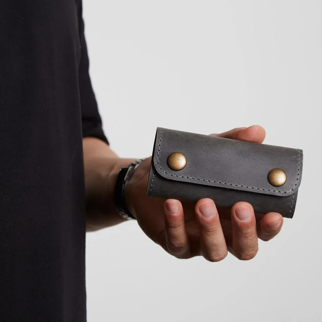 Woody Leather Key Case - INCARNE® Global