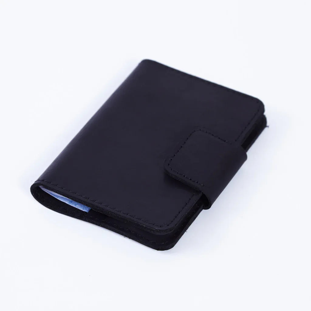 Smart Journey Vintage Leather Passport Cover for Travel with AirTag and Cards Holders - INCARNE® Global