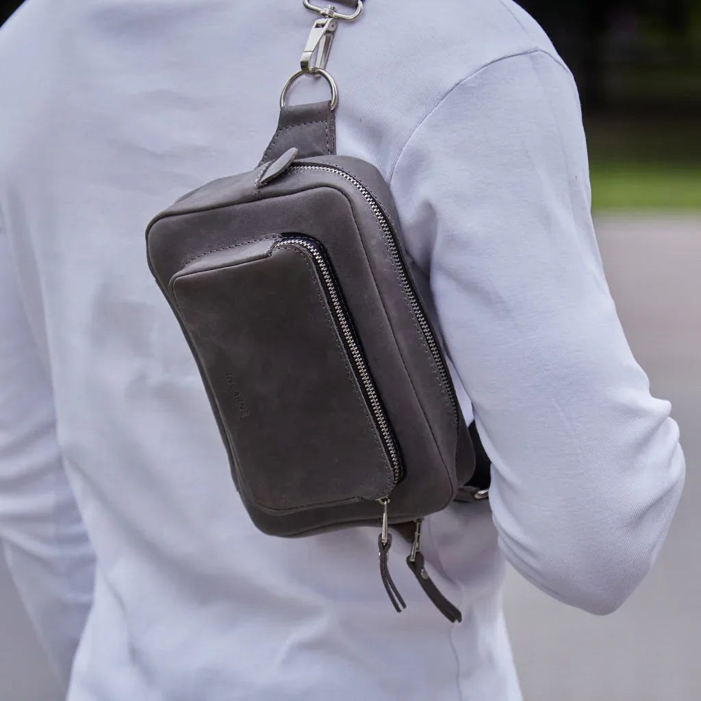 Couple Leather Bum Bag - INCARNEĀ® Global