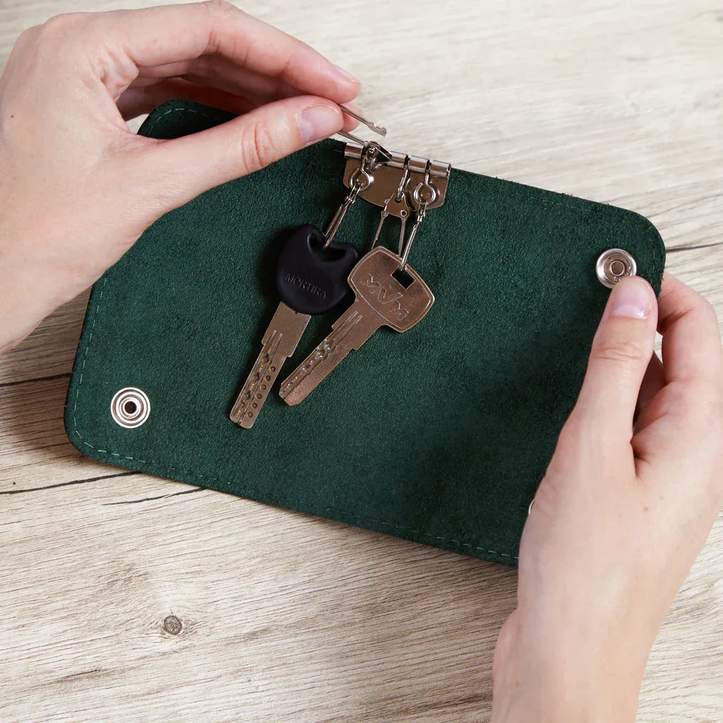 Woody Leather Key Case - INCARNE® Global
